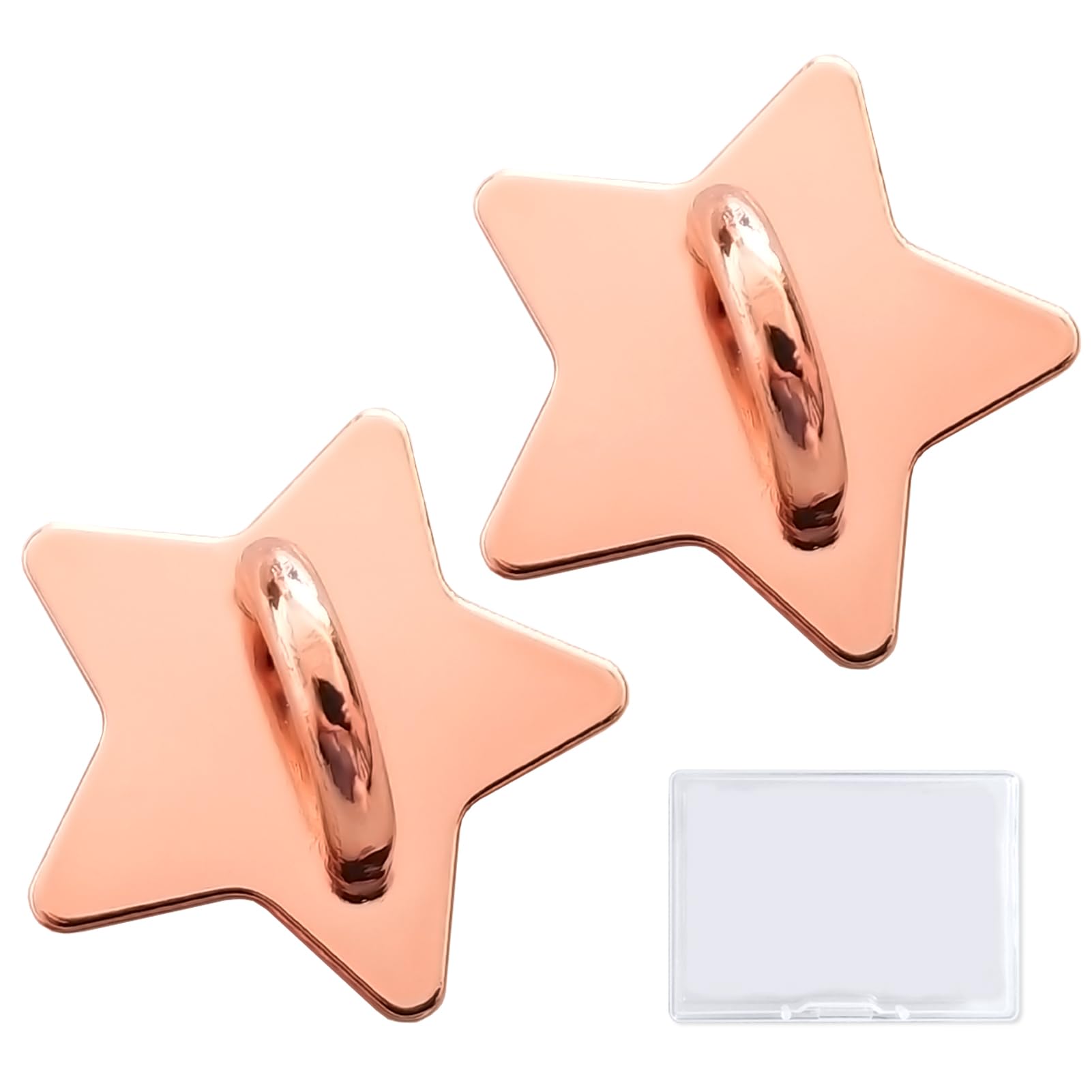 【送料無料】[5WYOUKE] キーリングハンガー ハート型 スマホチェーン チェーン パーツ 貼り付け スマホ..