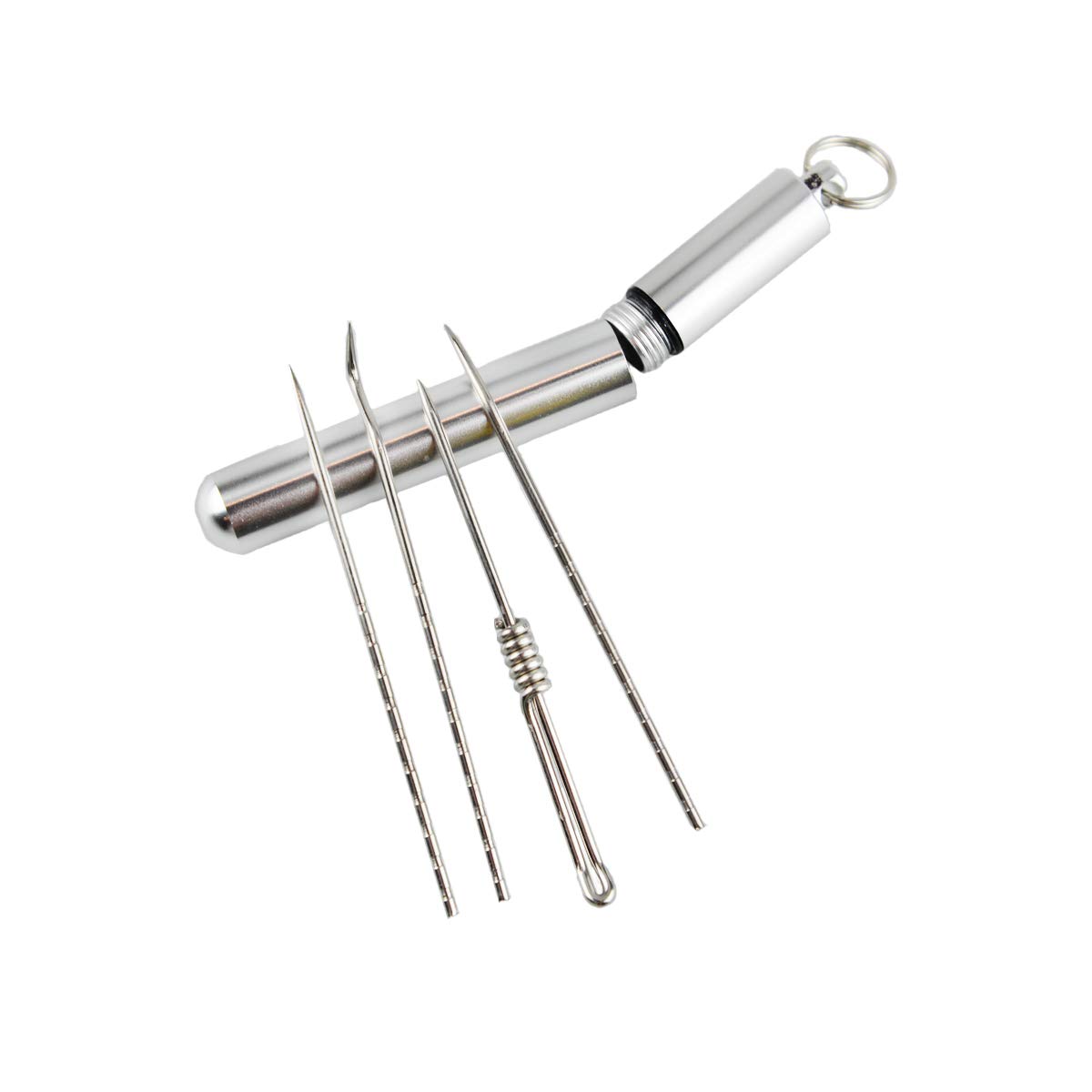 【送料無料】TsLlnc 爪楊枝ケース チタン ポータブル ミニチタン 携帯 爪楊枝 軽量便利 耐湿防圧 小物..