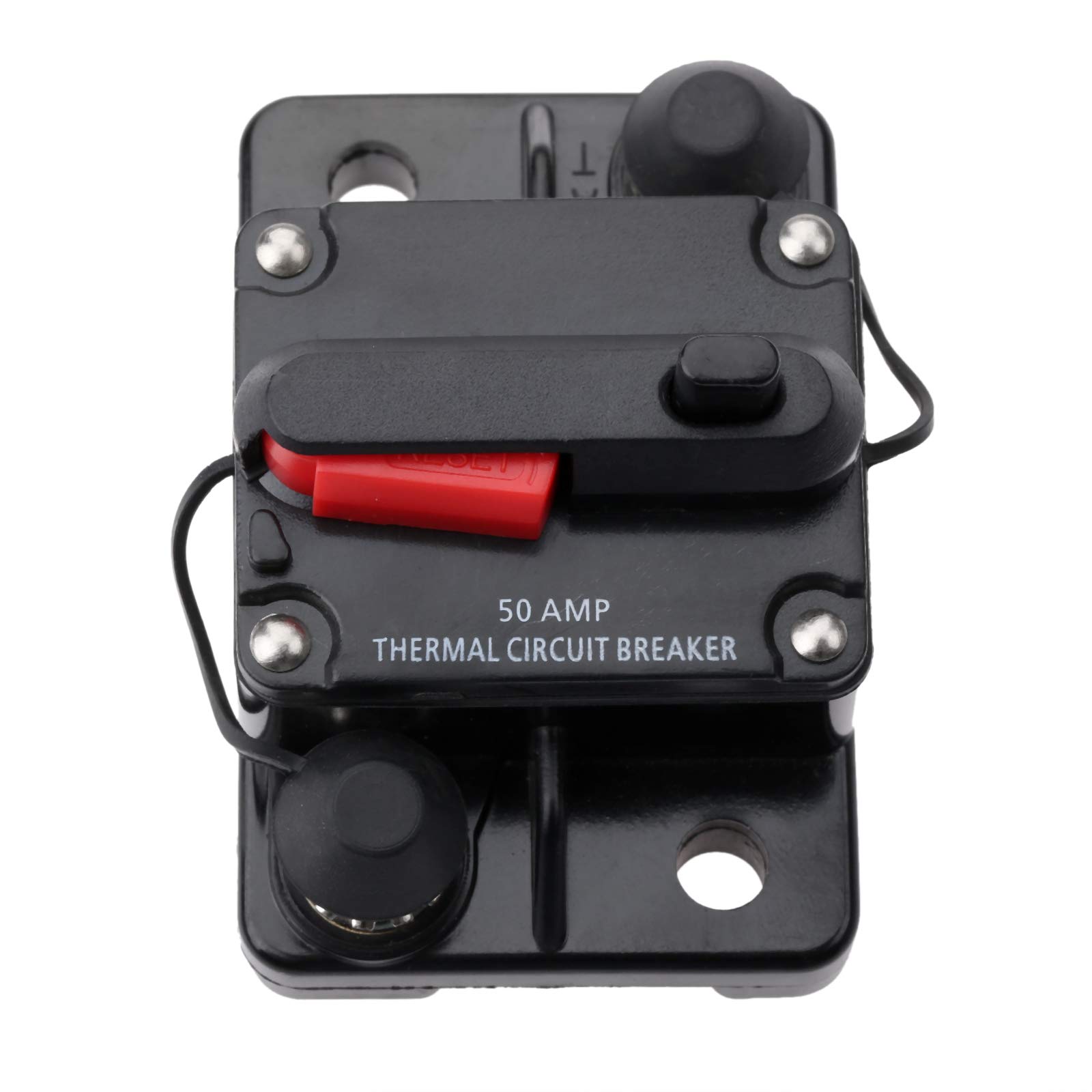 【送料無料】サーキットブレーカ 遮断器 50-300A ステレオ オーディオ リセット ヒューズ 過電流保護 ..