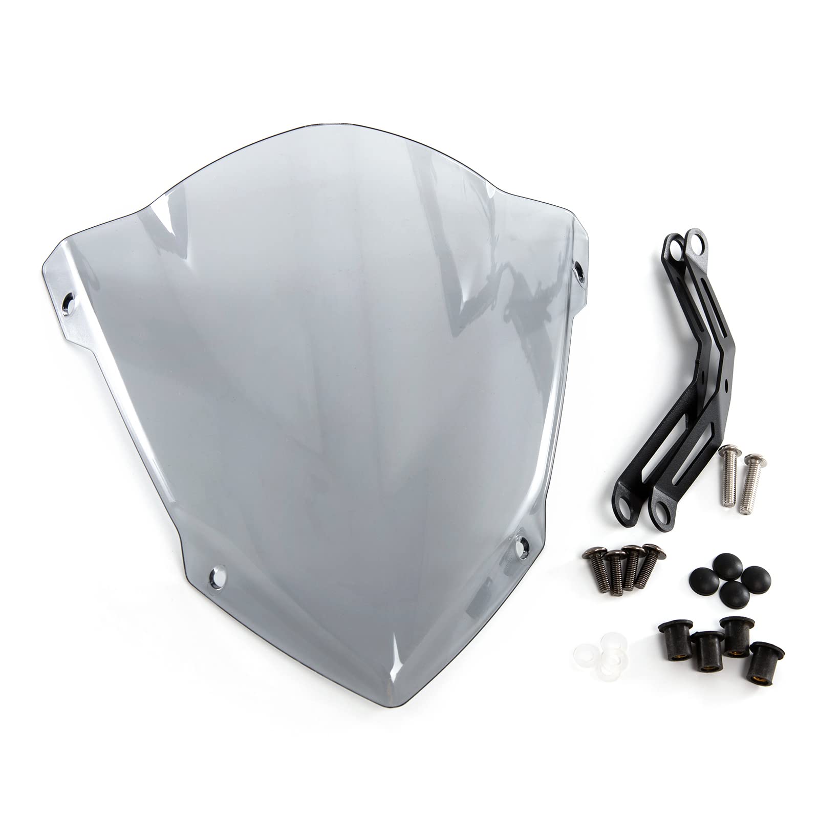 【送料無料】Evomosa オートバイ フロントガラス ウィンドスクリーン スポーツバイザー MT-03 MT03 MT-..