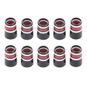 【送料無料】MUXSAM ゴルフ ソケット 10個セット 多色 フェルール セル シャフト スリーブ アイアン リシャフト 色:赤白黒