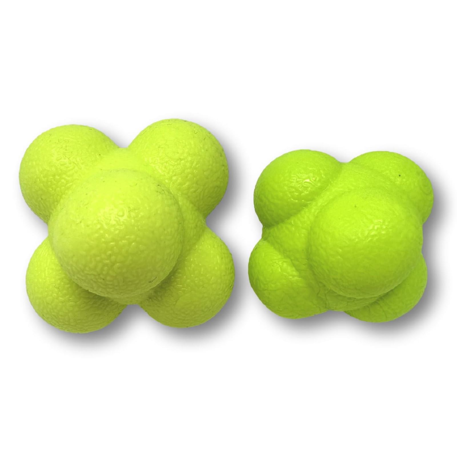 【送料無料】[REONAS]リアクションボール 大小2種セット イレギュラーボール 反射神経 動体視力 敏捷性..