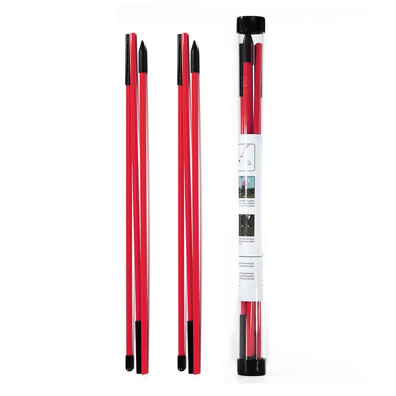 【送料無料】MUXSAM ゴルフアライメントスティック 三折りたたみ式 ゴルフ練習器具 全長120cm ツアース..