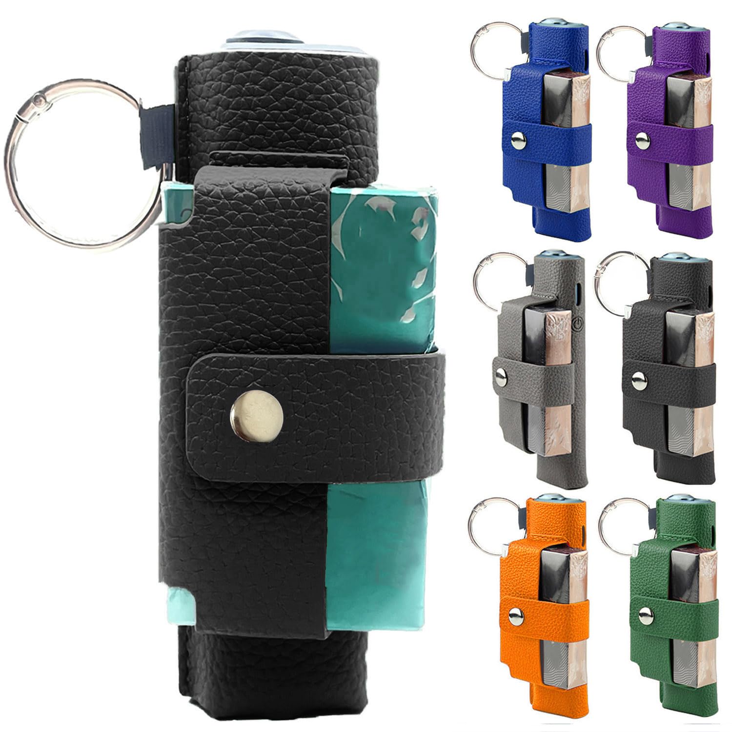 【送料無料】MOICUU互換ケース iluma one対応用のケース イルマ i ワンに適合するカバー イルマワン対応及びイルマアイワン対応のケース カラビナ付き 充電穴あり PUレザー 製 （ケースのみ) 色：ブラック