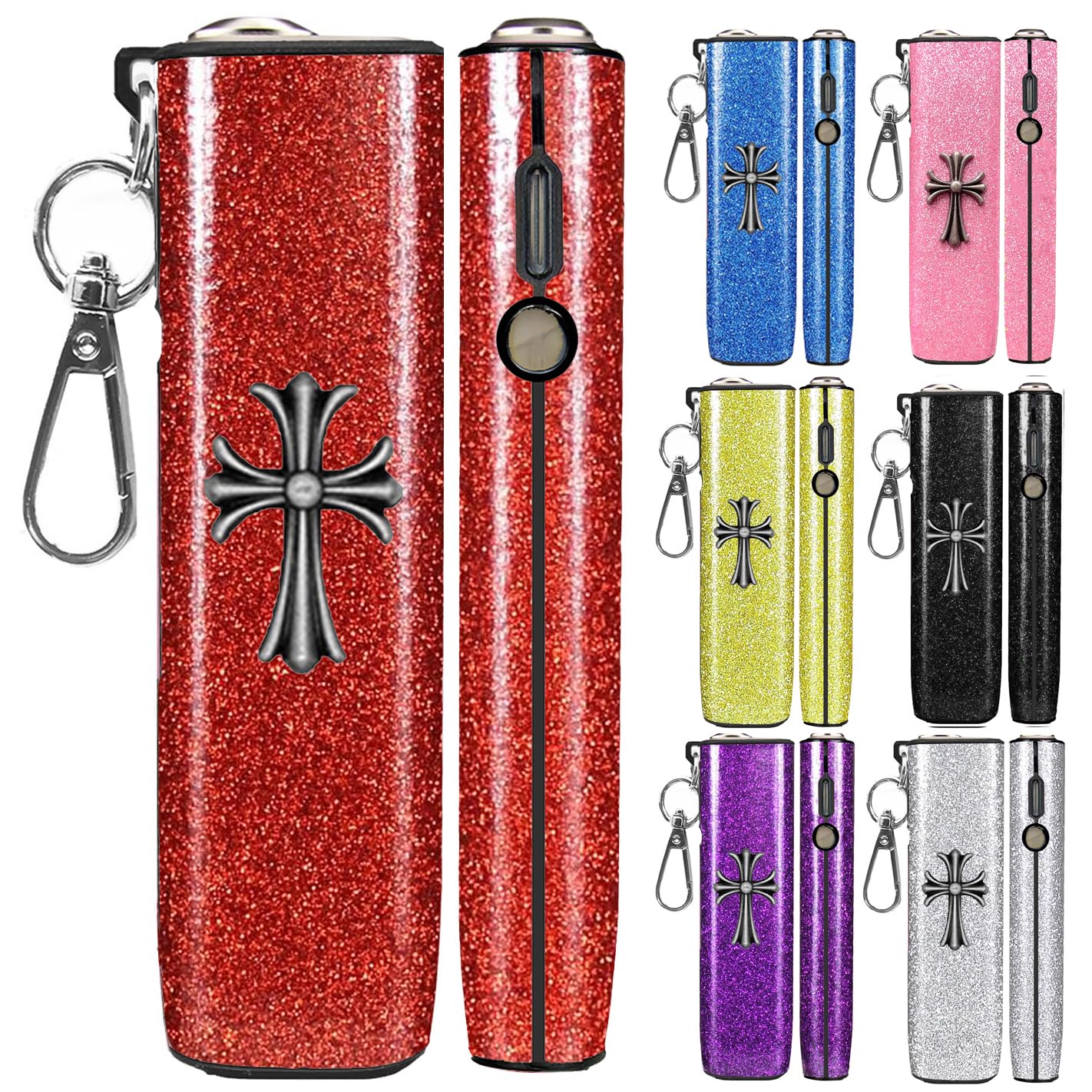 【送料無料】MOICUU 互換ケース イルマワン対応 イルマiワン対応 保護カバー 対応イルマiワン用のカバー キーホルダー 付き PUレザー製 充電穴あり 耐衝撃 極フィット勘合（ケースのみ） 色：レッド