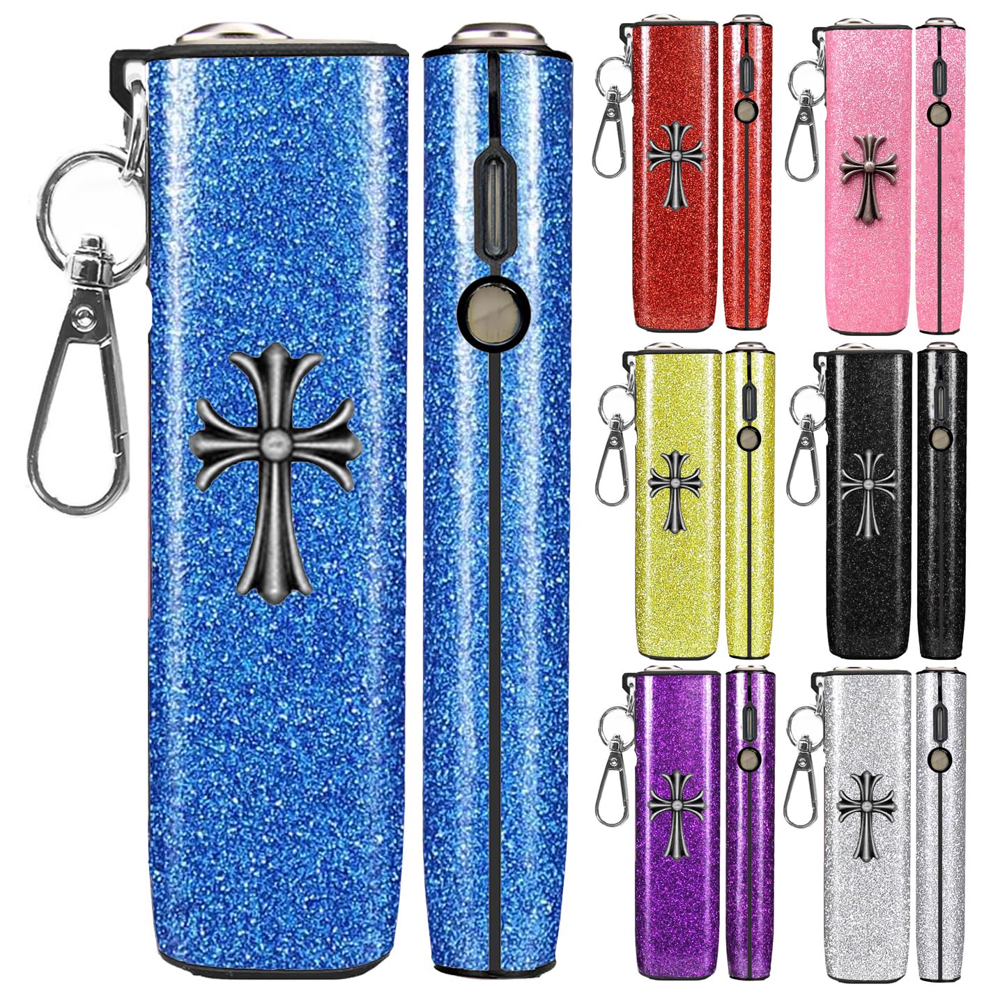 【送料無料】MOICUU 互換ケース イルマワン対応 イルマiワン対応 保護カバー 対応イルマiワン用のカバー キーホルダー 付き PUレザー製 充電穴あり 耐衝撃 極フィット勘合（ケースのみ） 色：ブルー