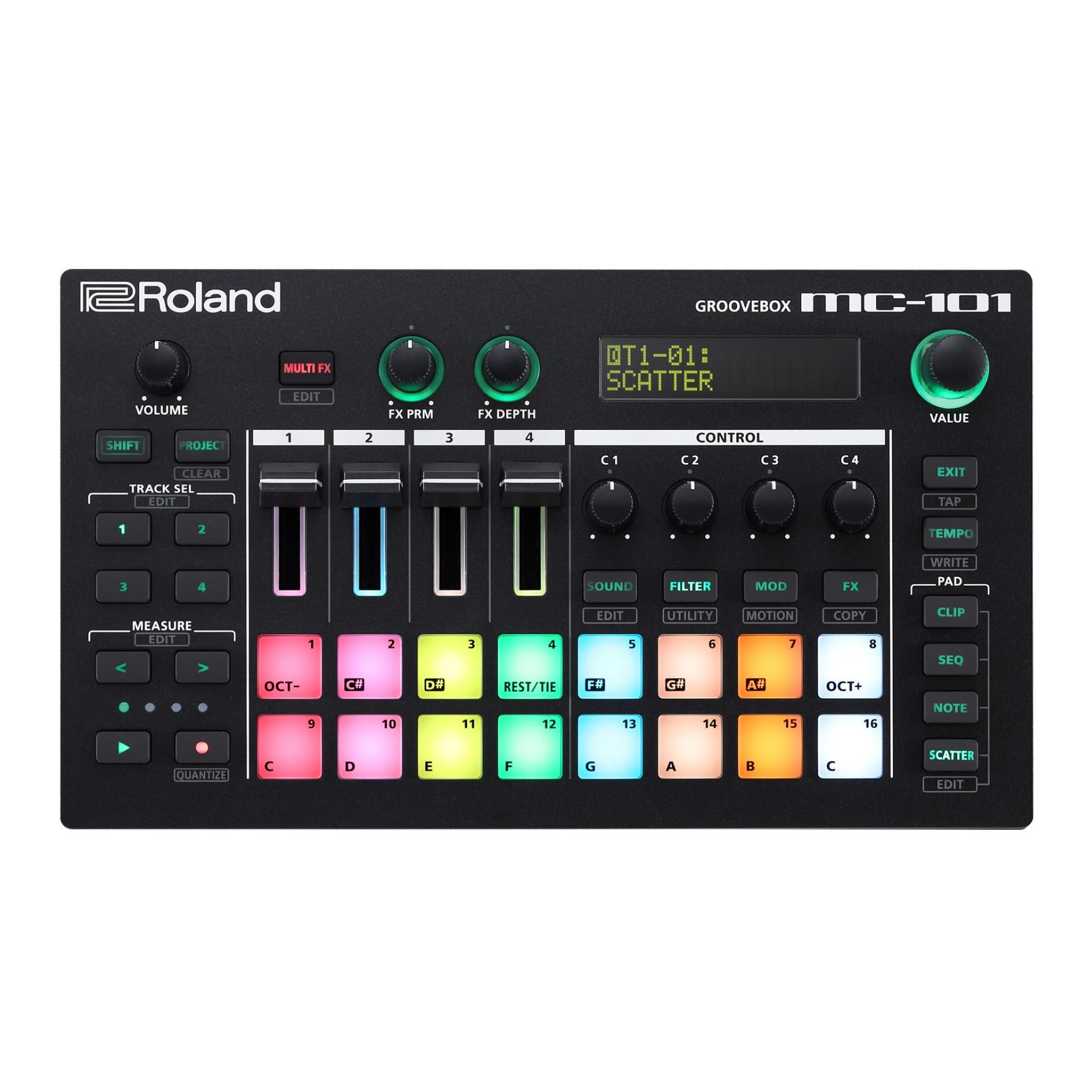 【送料無料】Roland(ローランド) GROOVEBOX MC-101