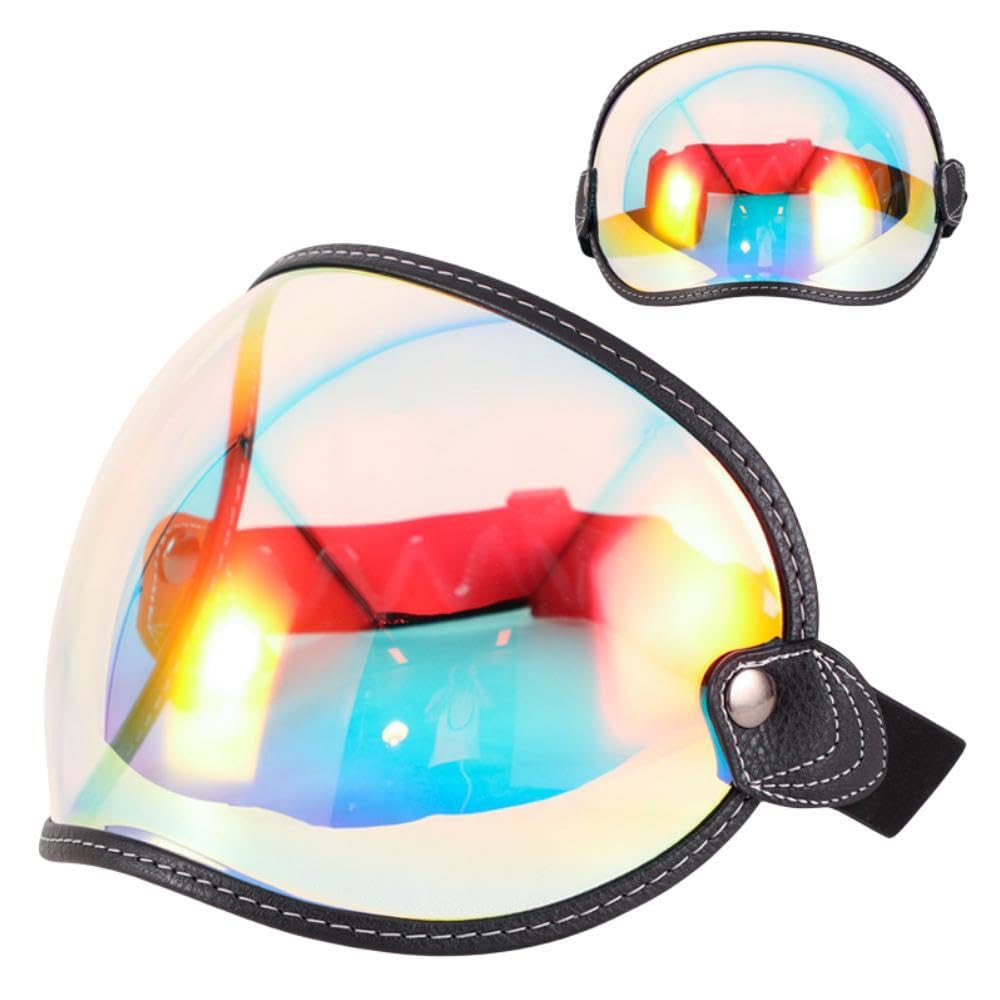 【送料無料】[Wayocfei] オフロードバイクゴーグル ノーズ ガード 付き 保護メガネ 柔軟 広い視野 UVカ..