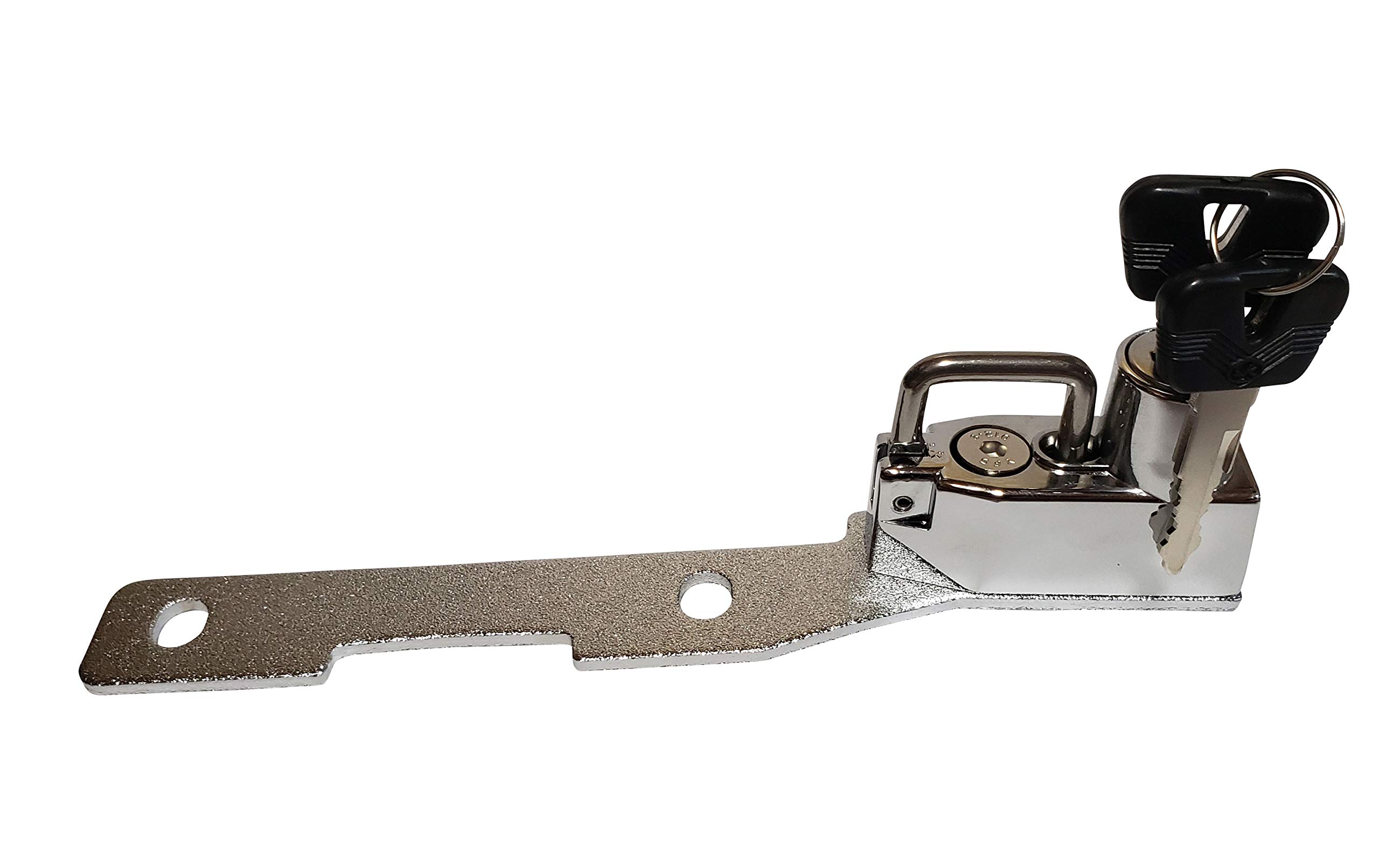 【送料無料】VEROCITY ヘルメットロック 180日製品 Ninja250 ニンジャ250 13-14 Z250 シルバーメッキ ..