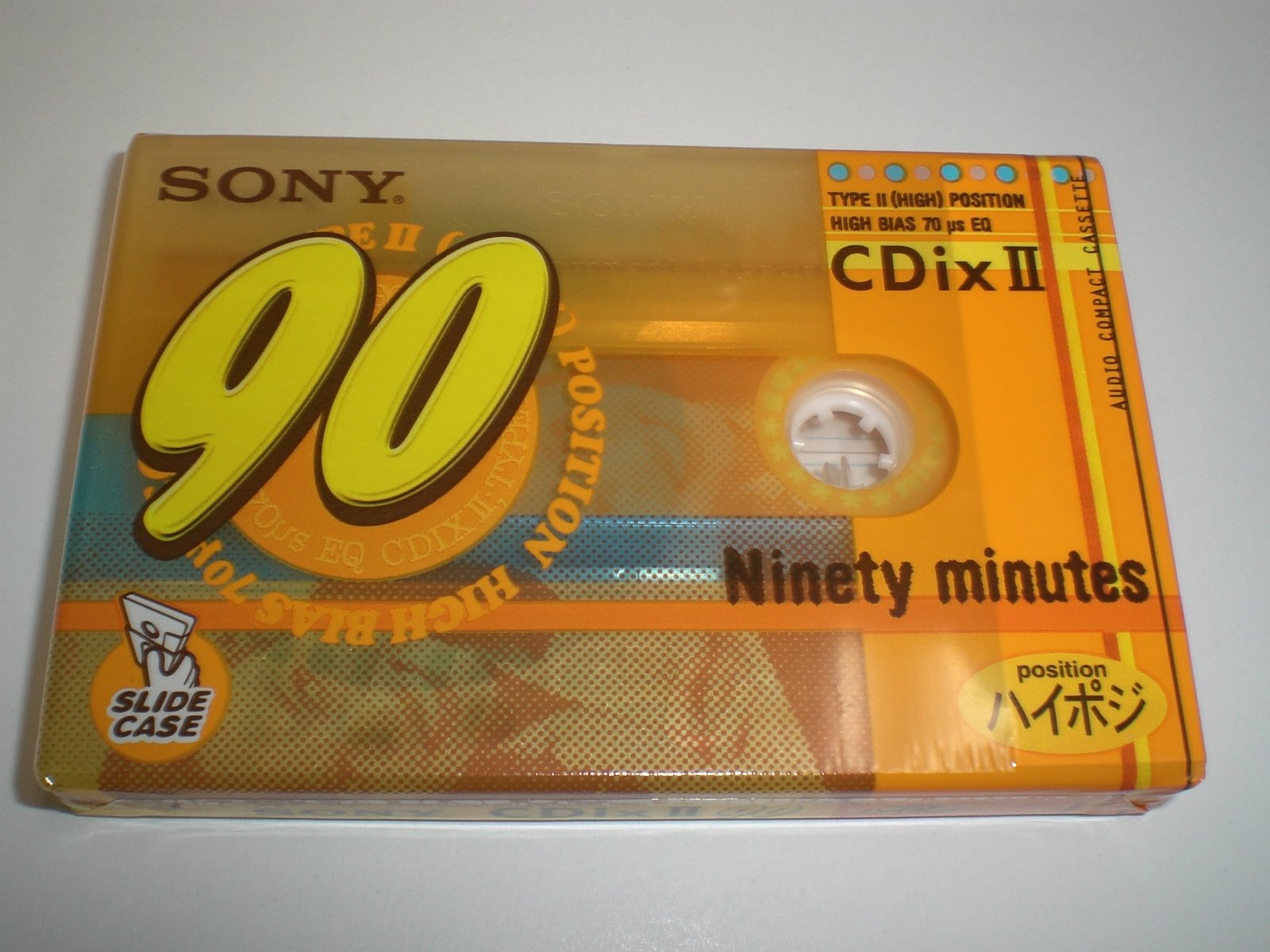 【送料無料】ソニー(SONY) SONY CDix 2 ハイポジション ハイポジ カセットテープ 90分 C-90CDX2G