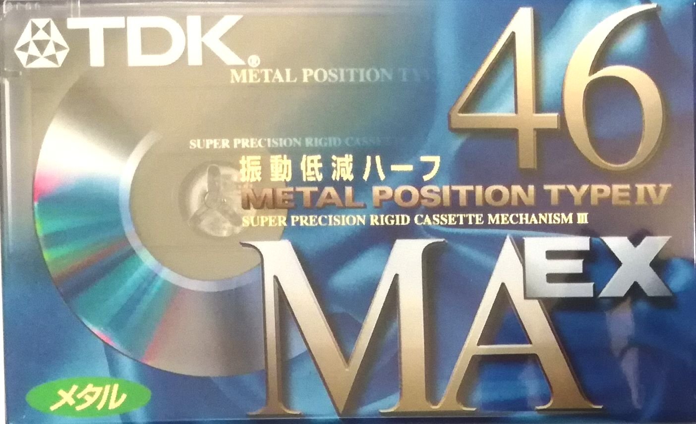 【送料無料】TDK メタルテープ MAEX 46分 振動低減ハーフ MAEX-46