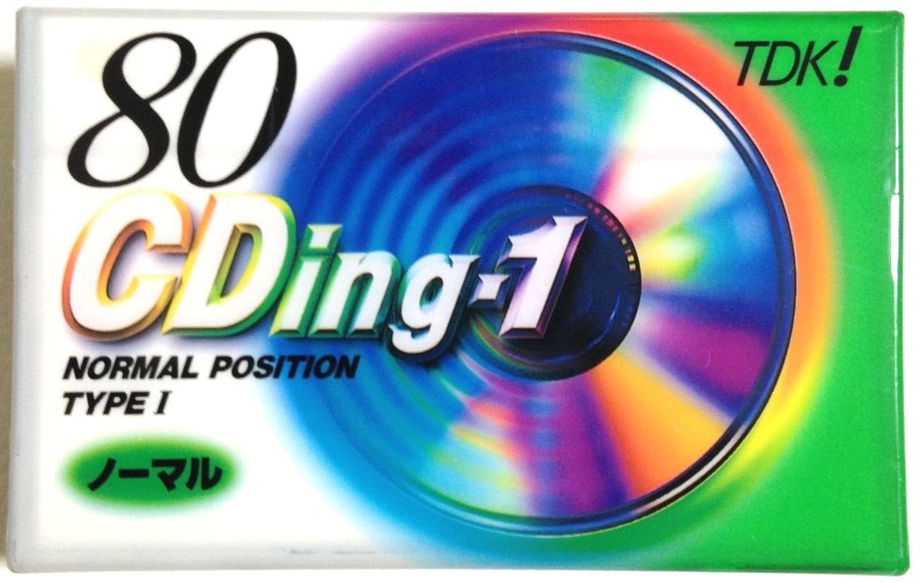 【送料無料】TDK カセットテープ CDing-1 ノーマルポジション CD1-80G