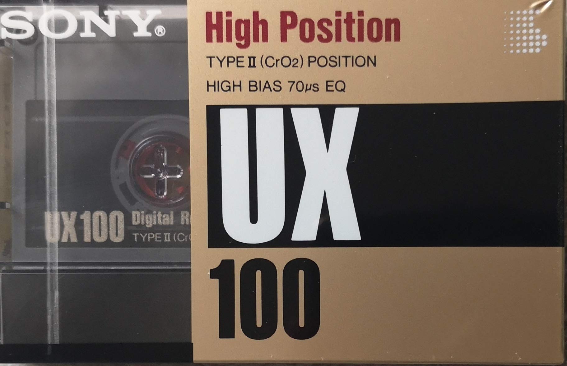 【送料無料】ソニー カセットテープ ハイポジ UX 100分 UX 100B