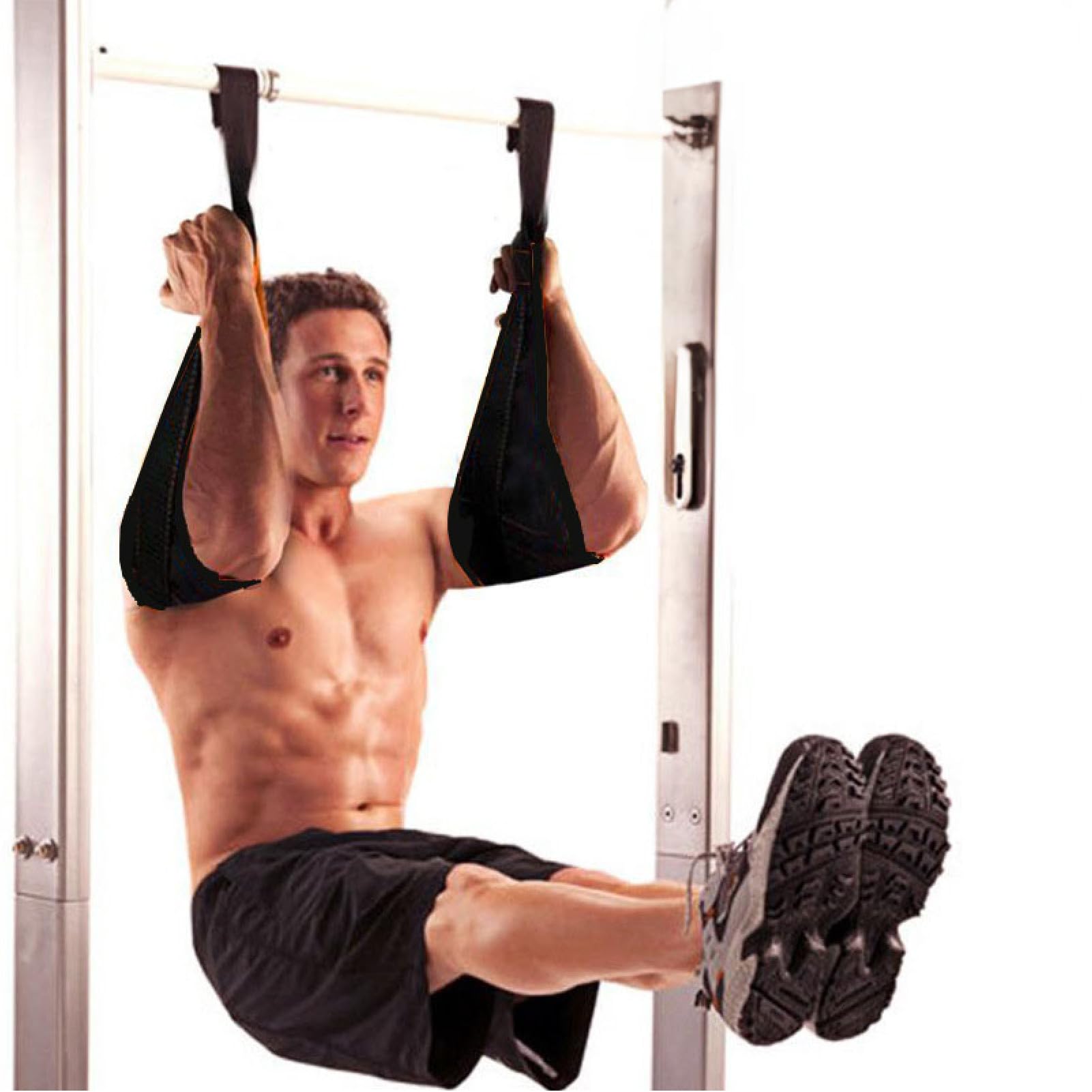 【送料無料】CAWKAY アブストラップ 腹筋 トレーニング 器具 筋トレ ぶら下がり ワークアウト 割れた腹..