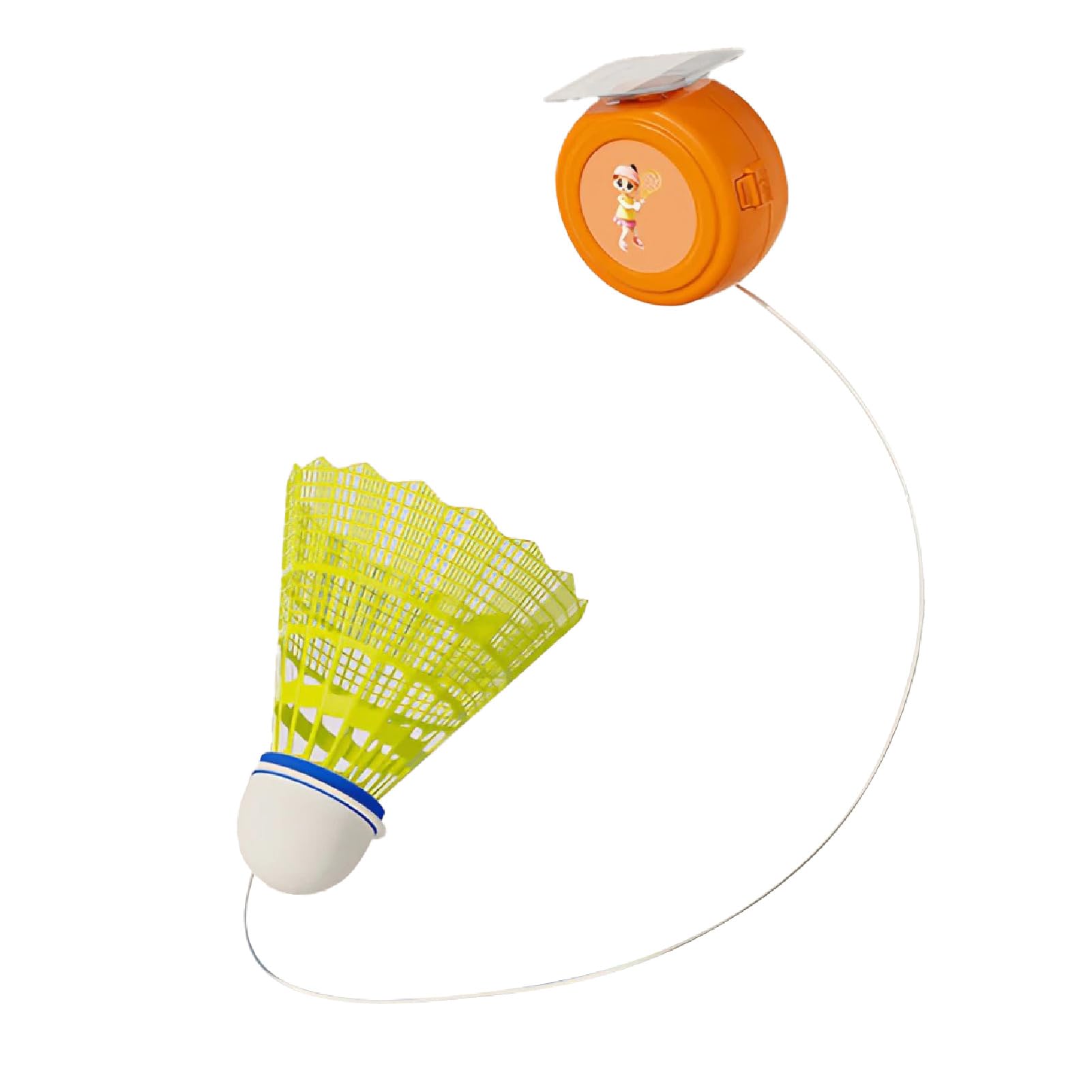 【送料無料】CAWKAY 弾性 バドミントン 練習セット トレーナー ポータブル 吊り下げ 練習補助 トレーニ..