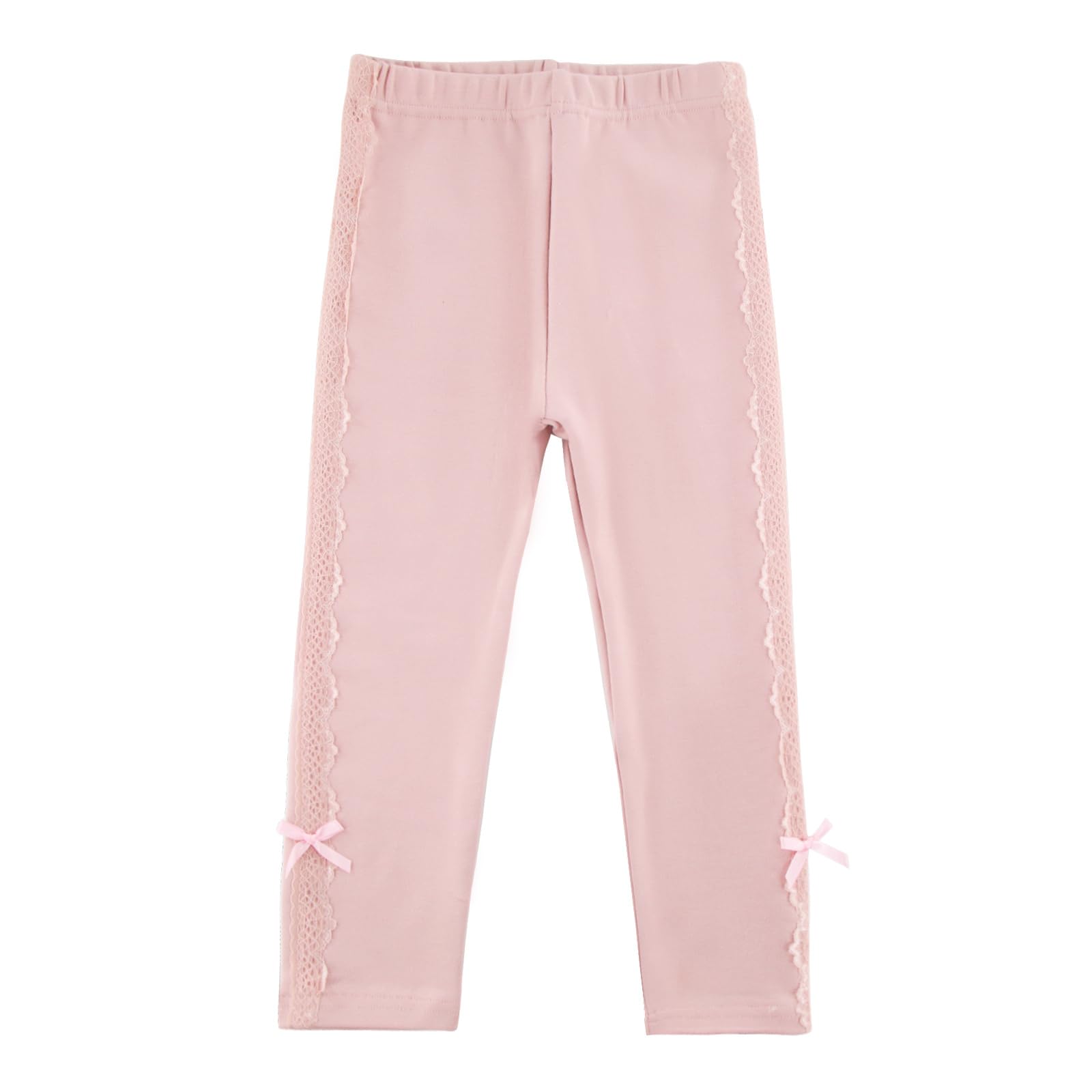 【送料無料】[Enfants Chris] 子供服 女の子 レギンスパンツ 長ズボン 綿 ストレッチ ロングパンツ ガ..