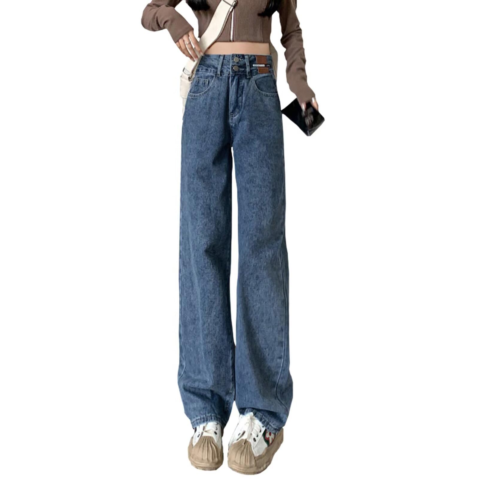 【送料無料】[inotenka] デニムパンツ レディース ジーンズ ズボン スラックス ハイウエスト 美脚 柔ら..