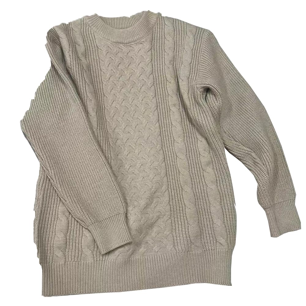 【送料無料】[Inkpoo] トップス アウター ゆったり オーバーセーター あったか 色：ベージュ、サイズ：..