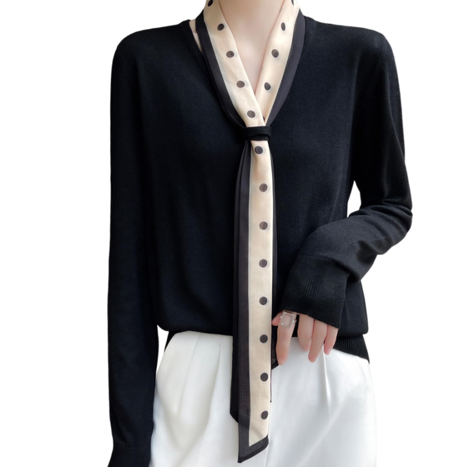 【送料無料】[HuuMeNEIDOO] セーター レディース 秋冬 ニット ゆったり ニットセーター 長袖 カットソ..