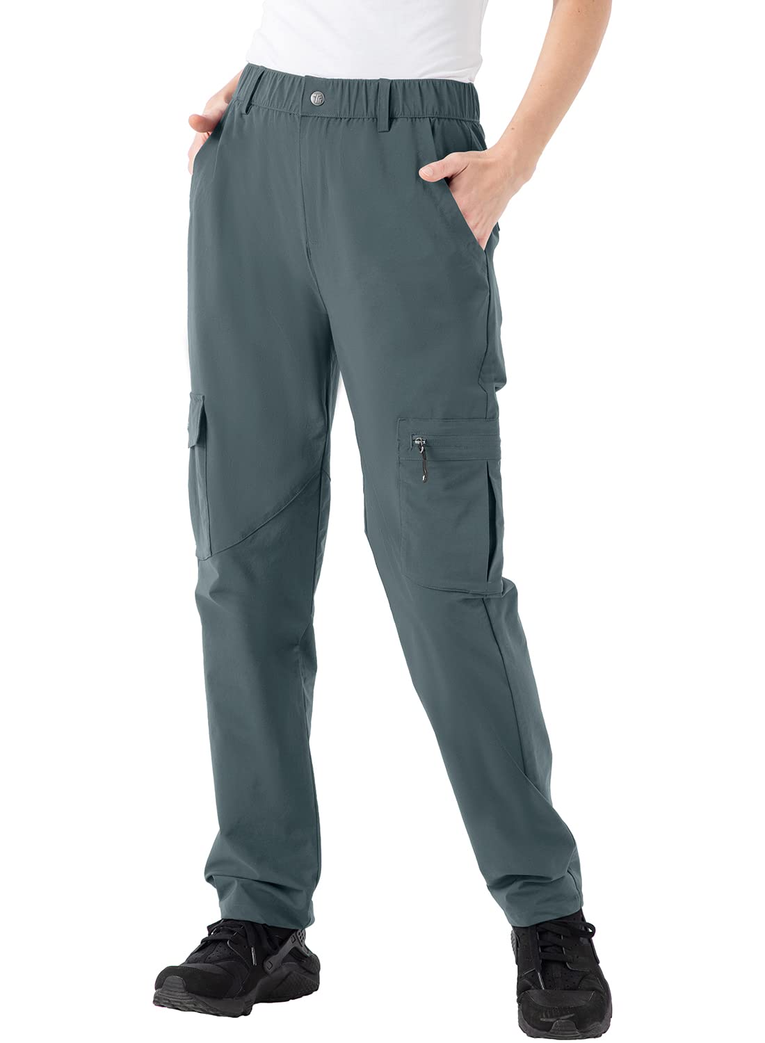 【送料無料】[Gopune] レディース トレッキングパンツ アウトドアパンツ 速乾ズボン 薄手 ボトムス 登..