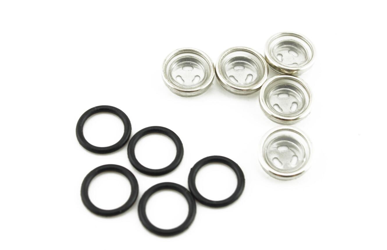 【送料無料】navire 【5個セット】 12mm 高品質 マスターシリンダー 確認 窓 ブレーキフルード 点検窓 ..