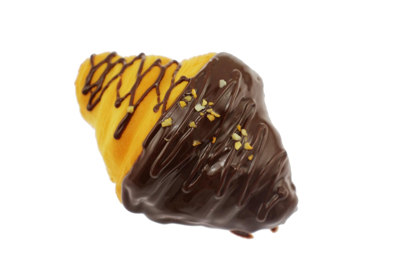 【送料無料】speed mao 食品模型 おいしそうな チョコクロワッサン パン 食品サンプル 色：1、サイズ：1