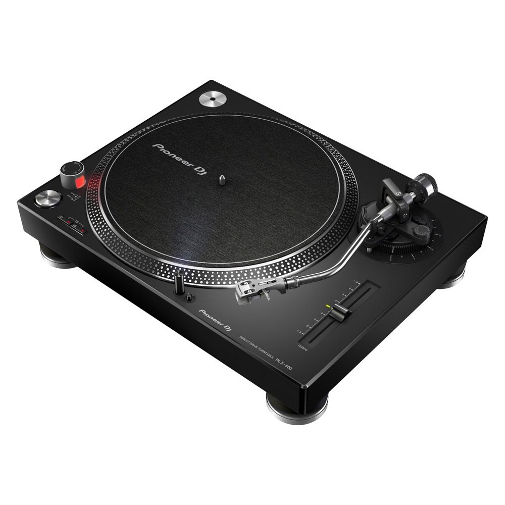 【送料無料】Pioneer DJ ダイレクトドライブターンテーブル PLX-500-K 色：ブラック
