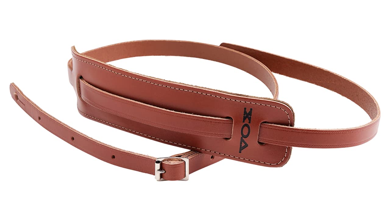 【送料無料】VOX ギターストラップ レザー 革 60's VINTAGE STRAP MM25 色：ウォルナット、サイズ：標準