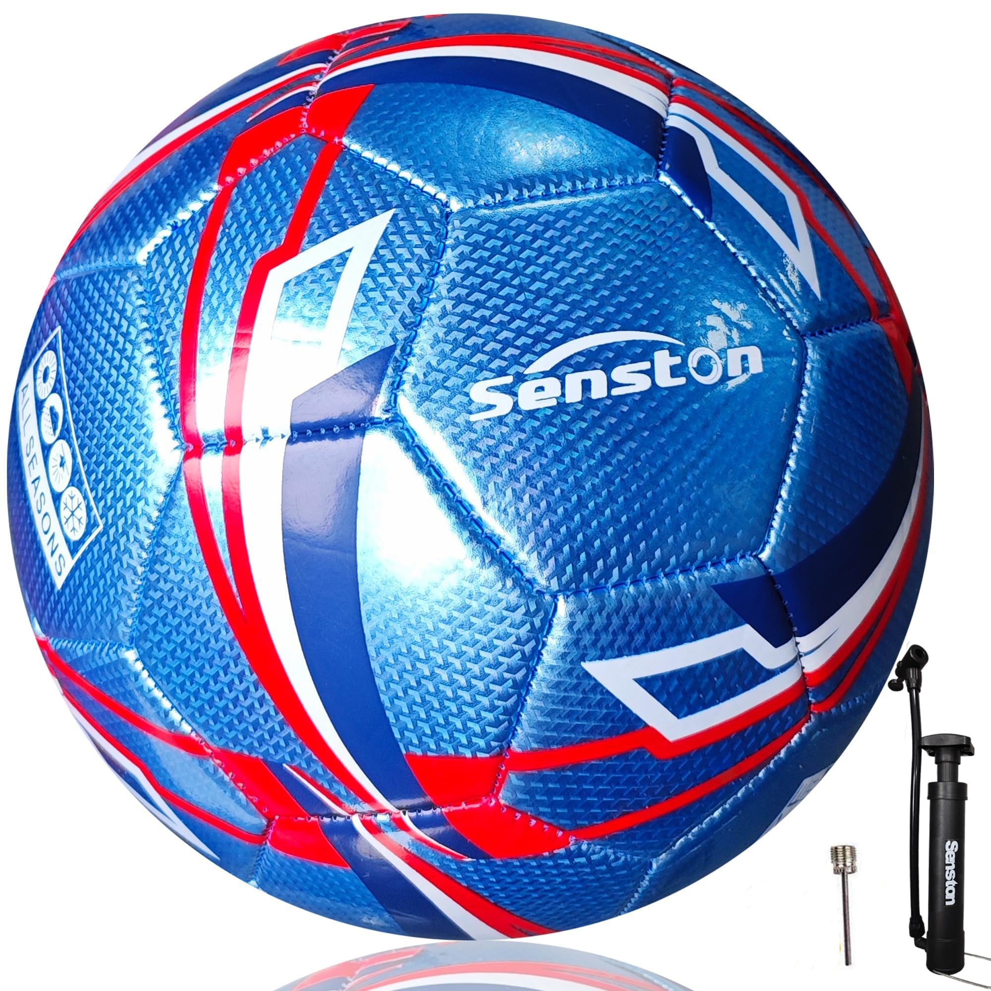 【送料無料】Senston サッカーボール 3号4号5号 小中学の大人と青少年のトレーニングボール試合のサッ..