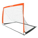 【送料無料】REFREEZE(リフリーズ) 折りたたみ サッカーゴール 収納バッグ付き 室内 屋外兼用 ポータブル 色:200×130cm オレンジ 1個、サイ...