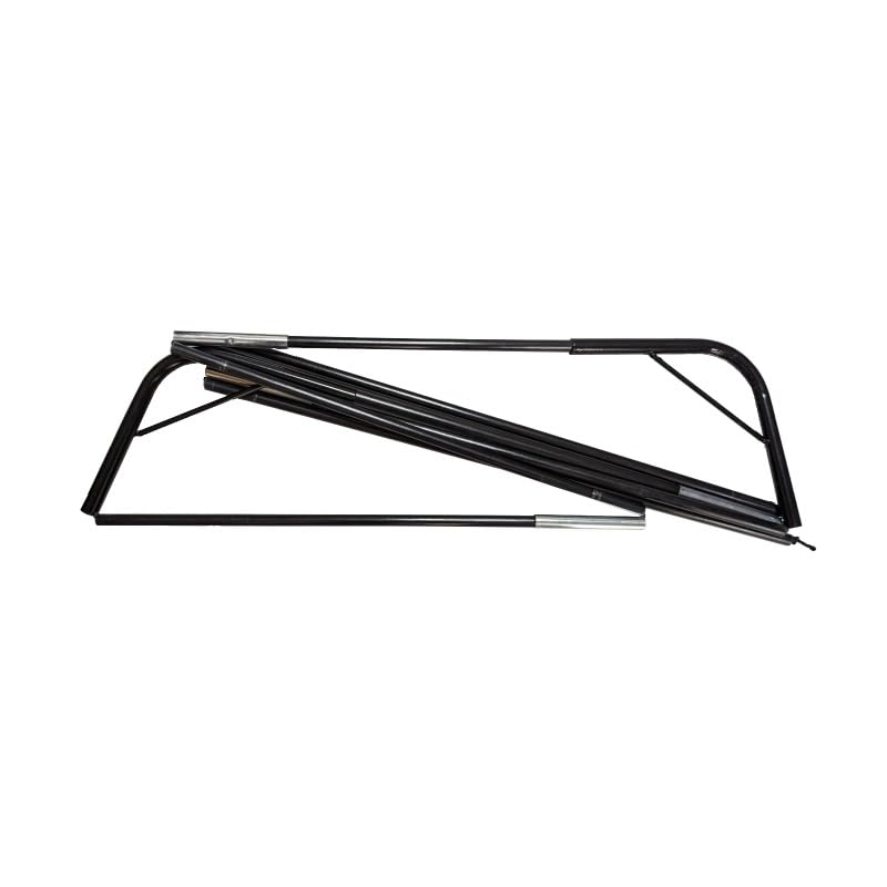 【送料無料】REFREEZE(リフリーズ) 90×74cm 折りたたみ サッカーゴール専用 グラスファイバーポール 1個 色：ブラック