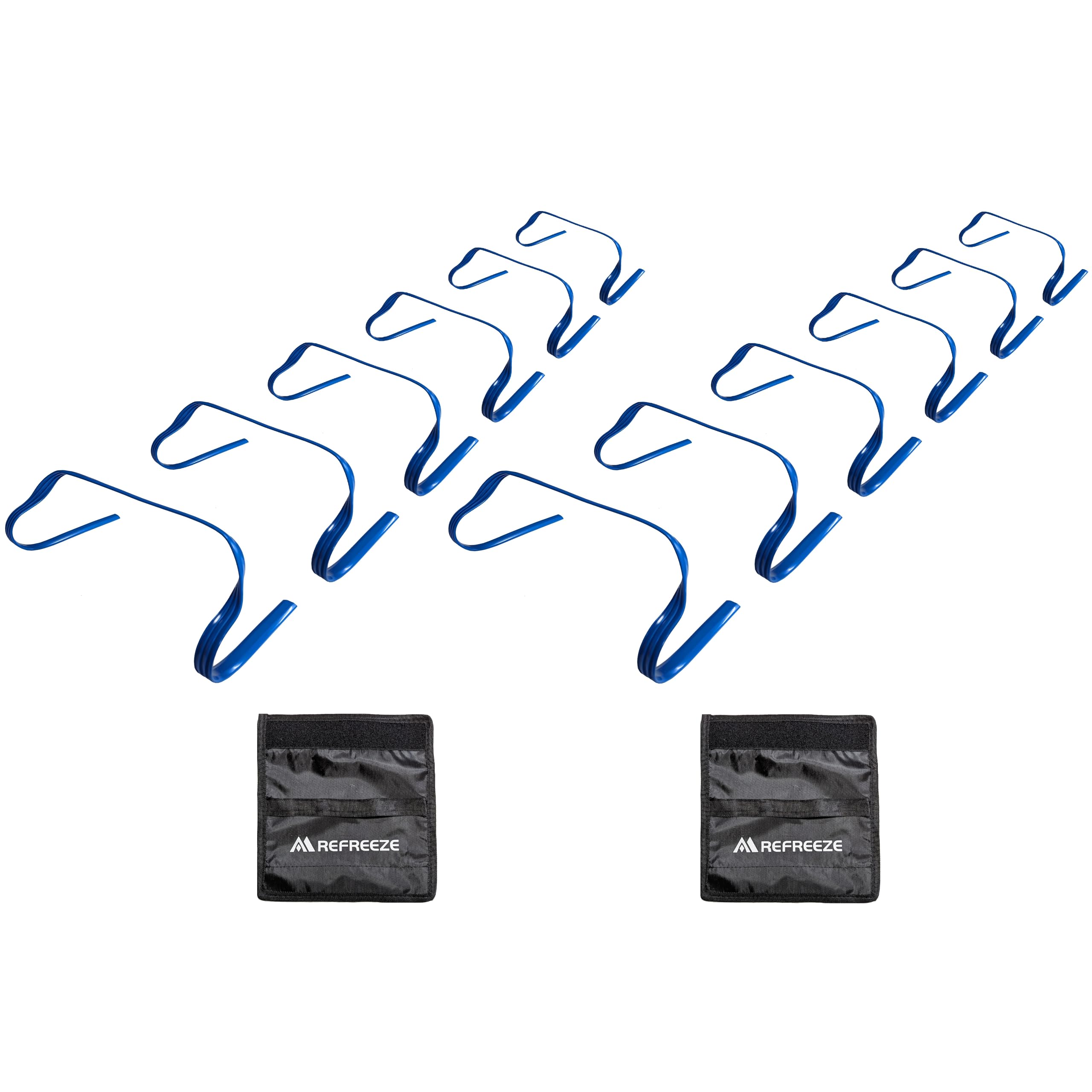 【送料無料】REFREEZE(リフリーズ) ソフト ミニ ハードル 持ち手付き 高さ15cm/23cm 6個セット/12個セ..