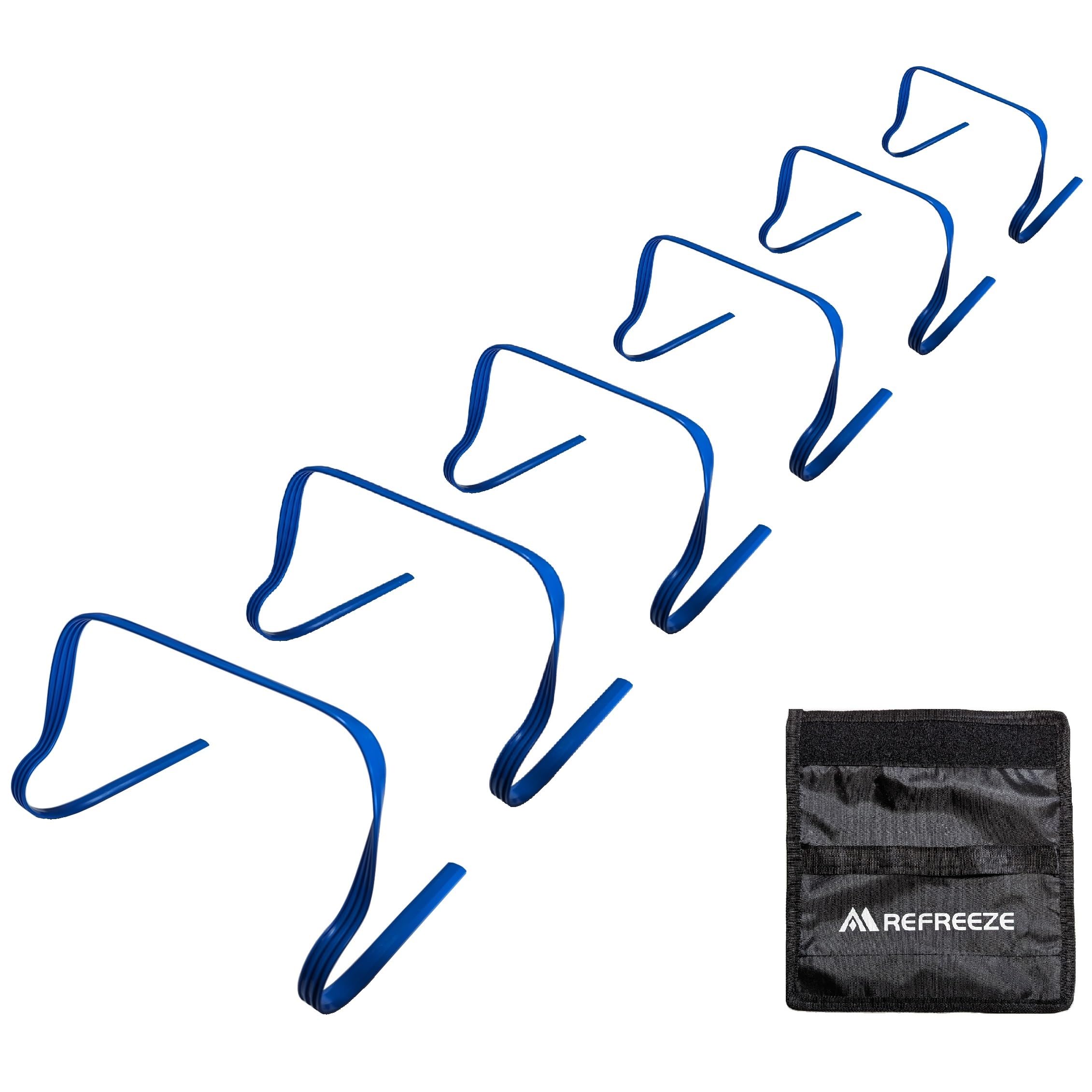 【送料無料】REFREEZE(リフリーズ) ソフト ミニ ハードル 持ち手付き 高さ15cm/23cm 6個セット/12個セ..