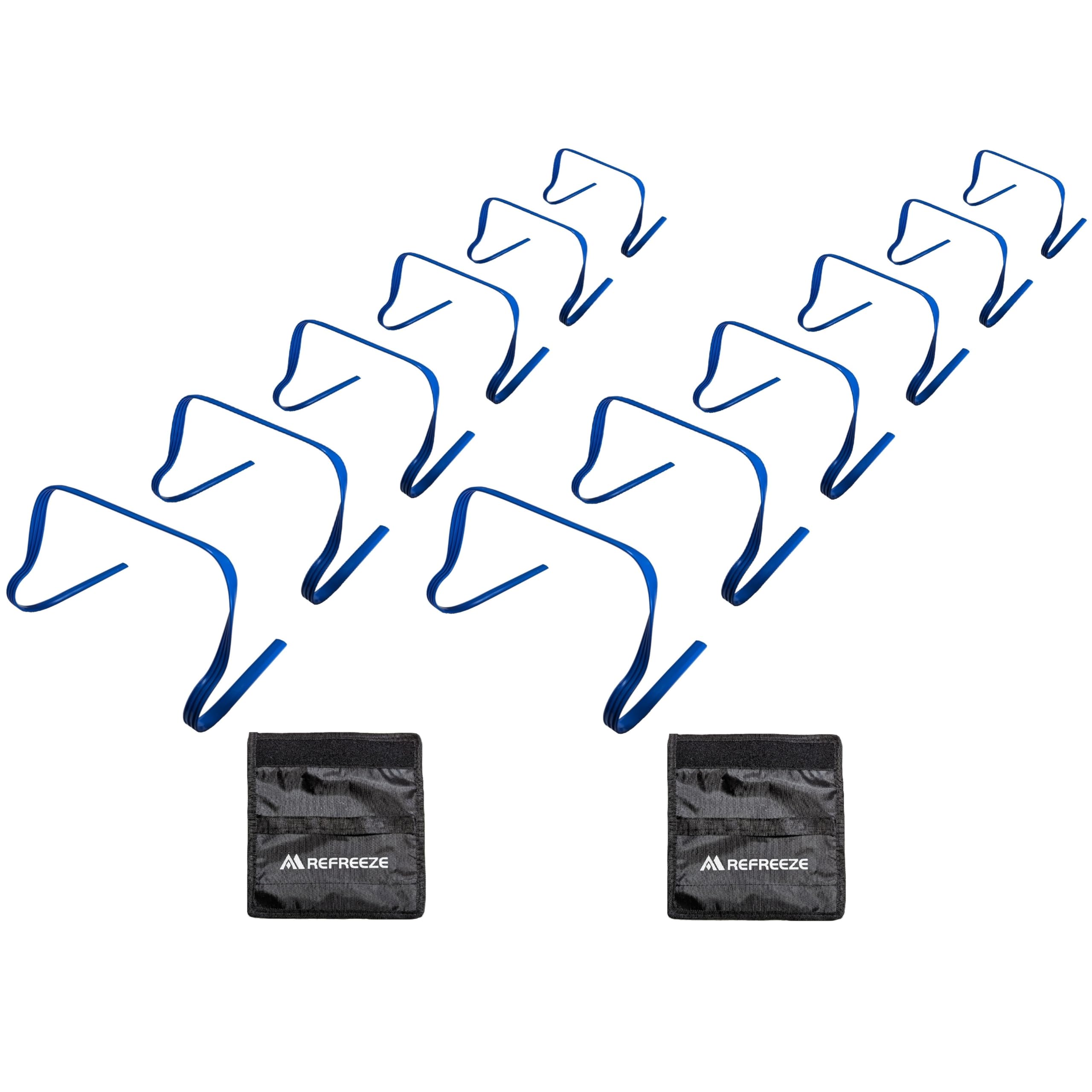 【送料無料】REFREEZE(リフリーズ) ソフト ミニ ハードル 持ち手付き 高さ15cm/23cm 6個セット/12個セ..