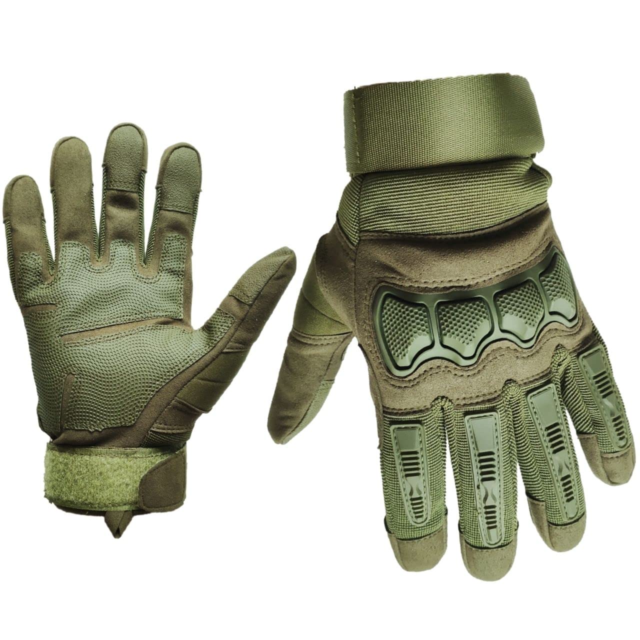 【送料無料】[J-HARK] サバゲー タクティカルグローブ タッチスクリーン対応 ナックルガード付き フル..