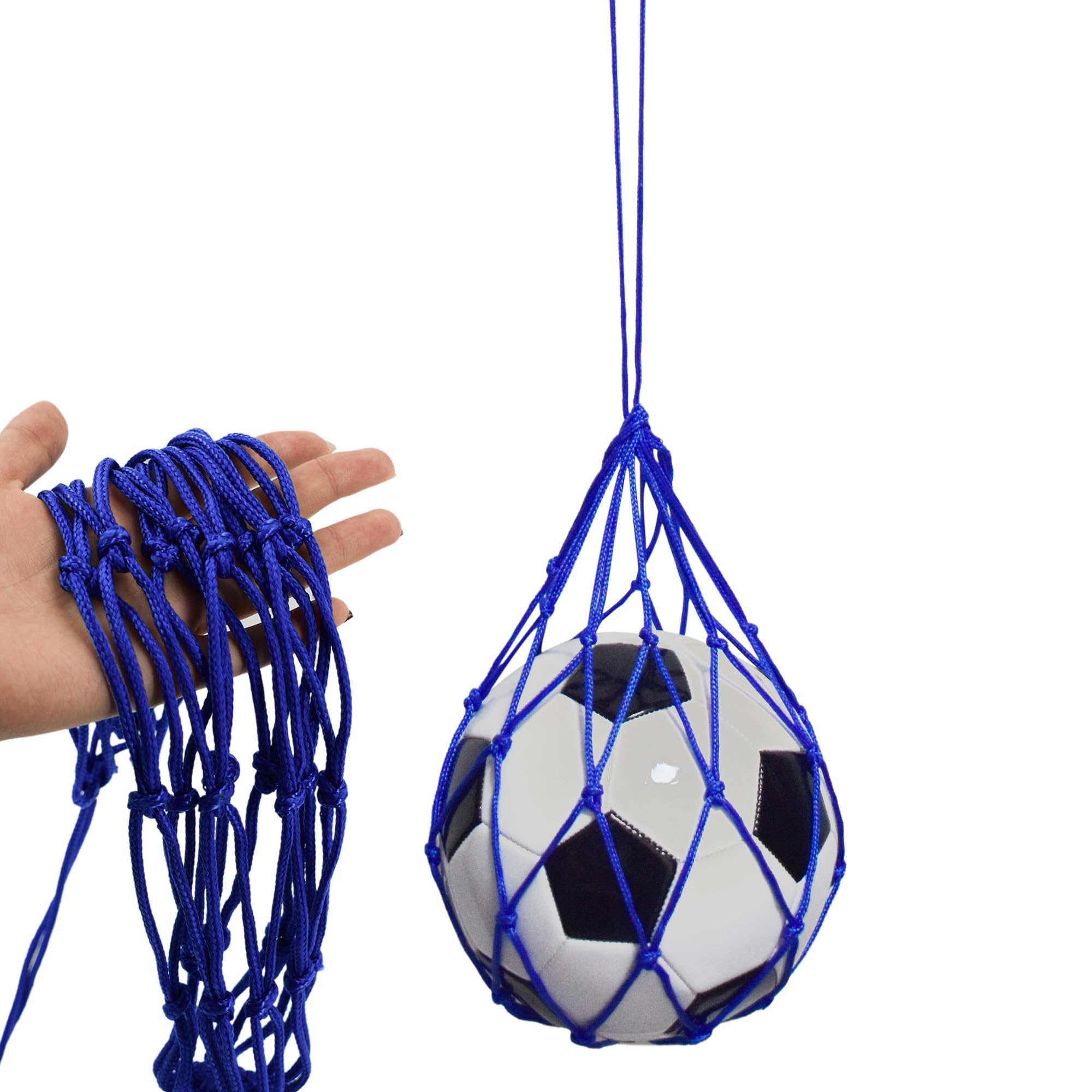 【送料無料】Senstonサッカー用のネットポケットで、球の収納に使用できます、4号球と 5号球に適しており、基礎練習にも使えるサッカーネットです1個/2個 サ...