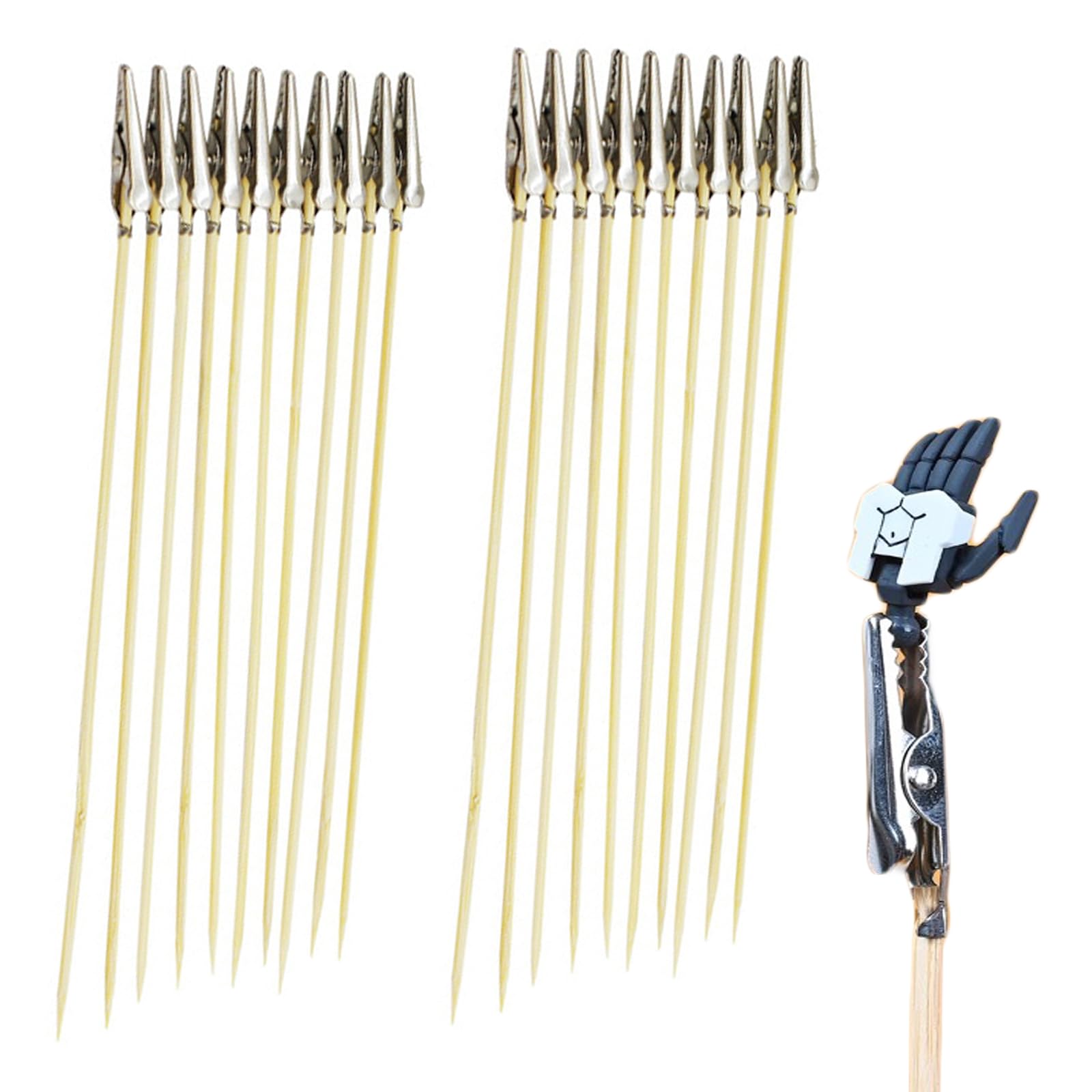 【送料無料】YANYULI 塗装棒 ペインティングクリップ 塗装用 プラモデル塗装 手持ち手棒 プラモデル 塗..