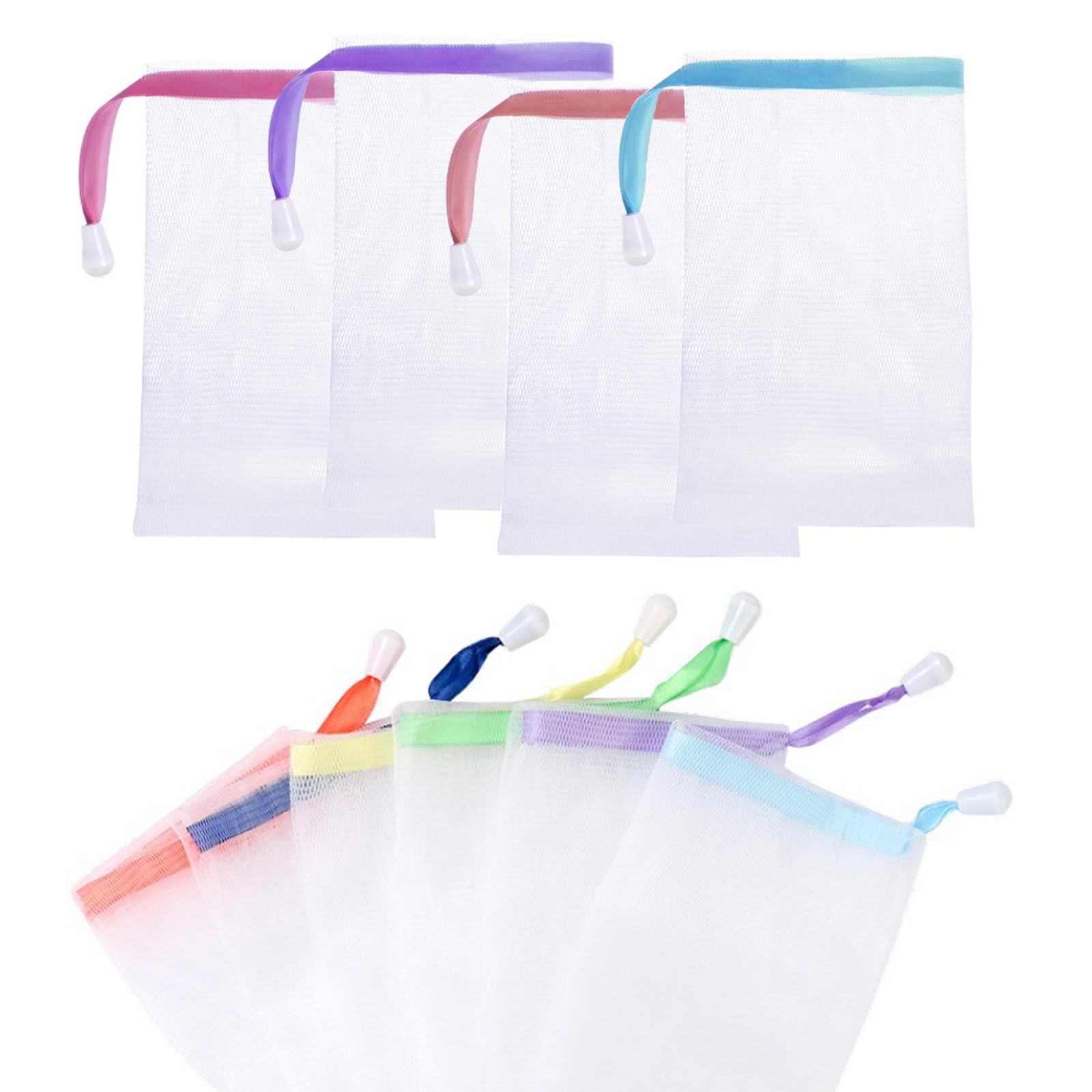 【送料無料】YANYULI 泡立てネット 石鹸ネット 10個セット 石鹸袋 石けんネット 石鹸入れネ ...