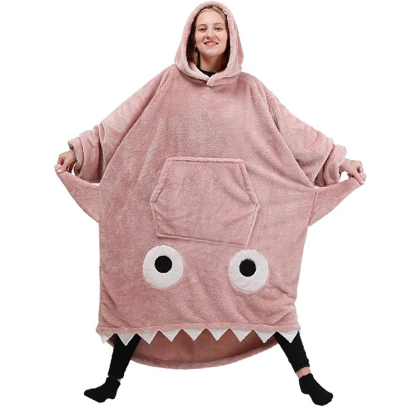 【送料無料】[HEWEAYTA] 着る毛布 ルームウェア レディース 冬 - 着るブランケット 厚手 ...