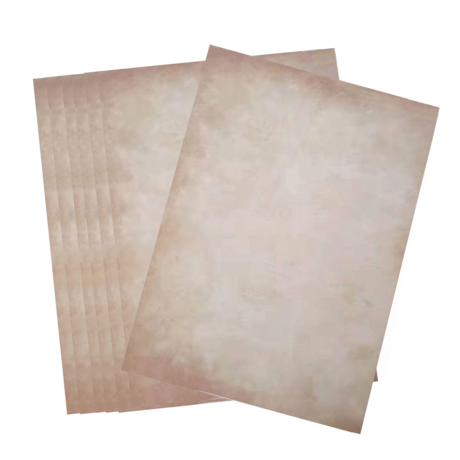 【送料無料】Archnote ヴィンテージペーパー ビンテージ アンティーク ヴィンテージ 紙 ペーパー A4 印刷 レトロ 50枚セット 色：Aタイプ 50枚