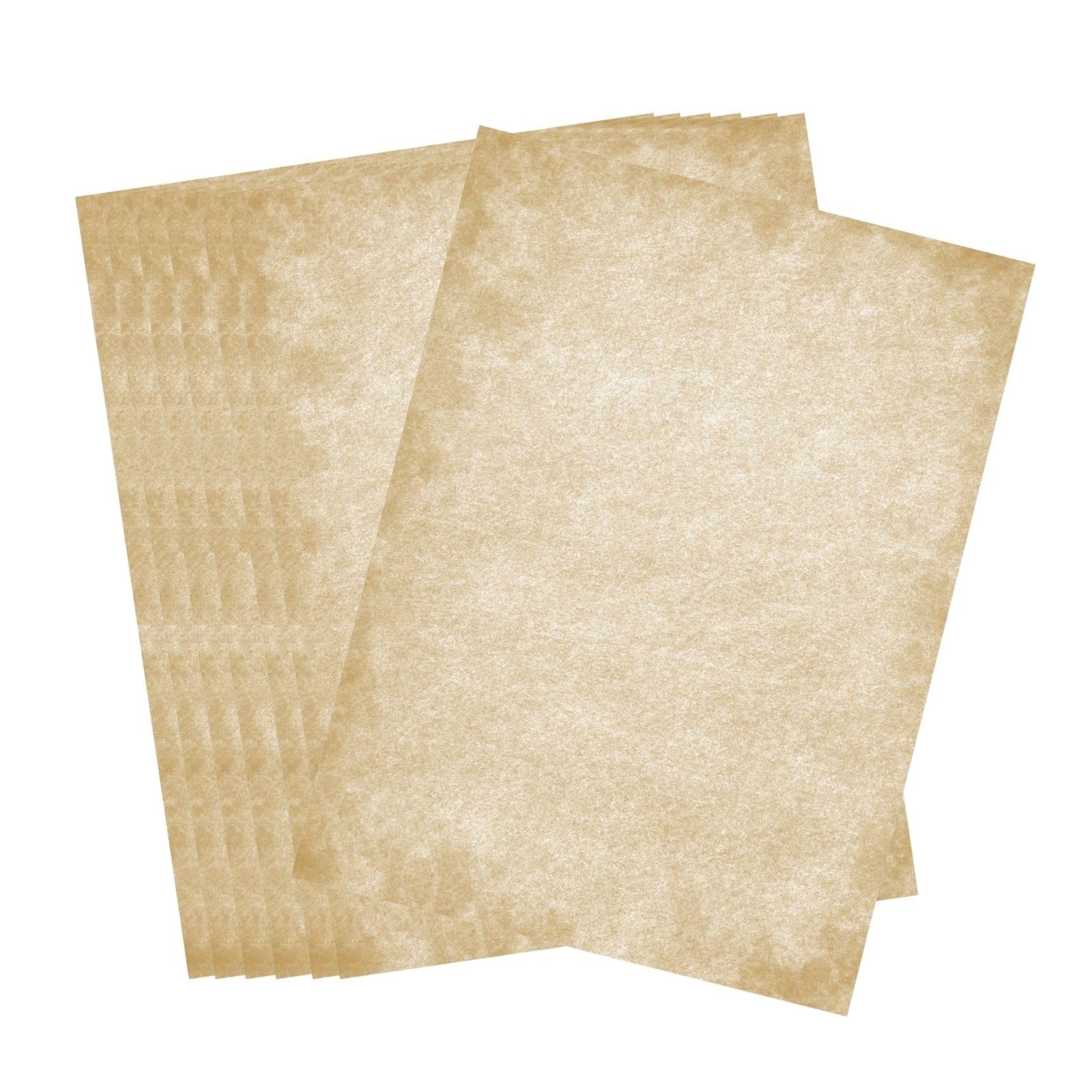 【送料無料】Archnote ヴィンテージペーパー ビンテージ アンティーク ヴィンテージ 紙 ペーパー A4 印刷 レトロ 50枚セット 色：Cタイプ 50枚