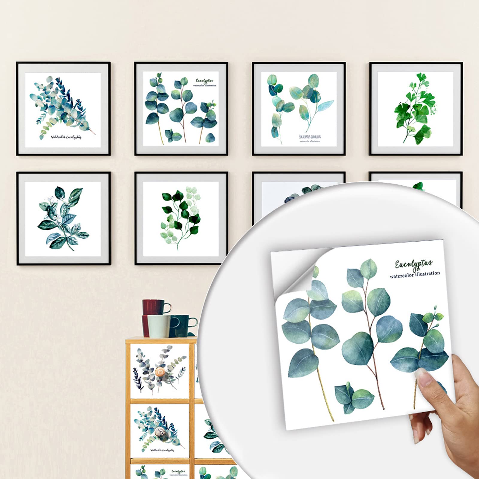 【送料無料】Hitasi モザイクタイルシール 壁紙シール 剥がせるリメイクシート 防水シール 20枚セット ..