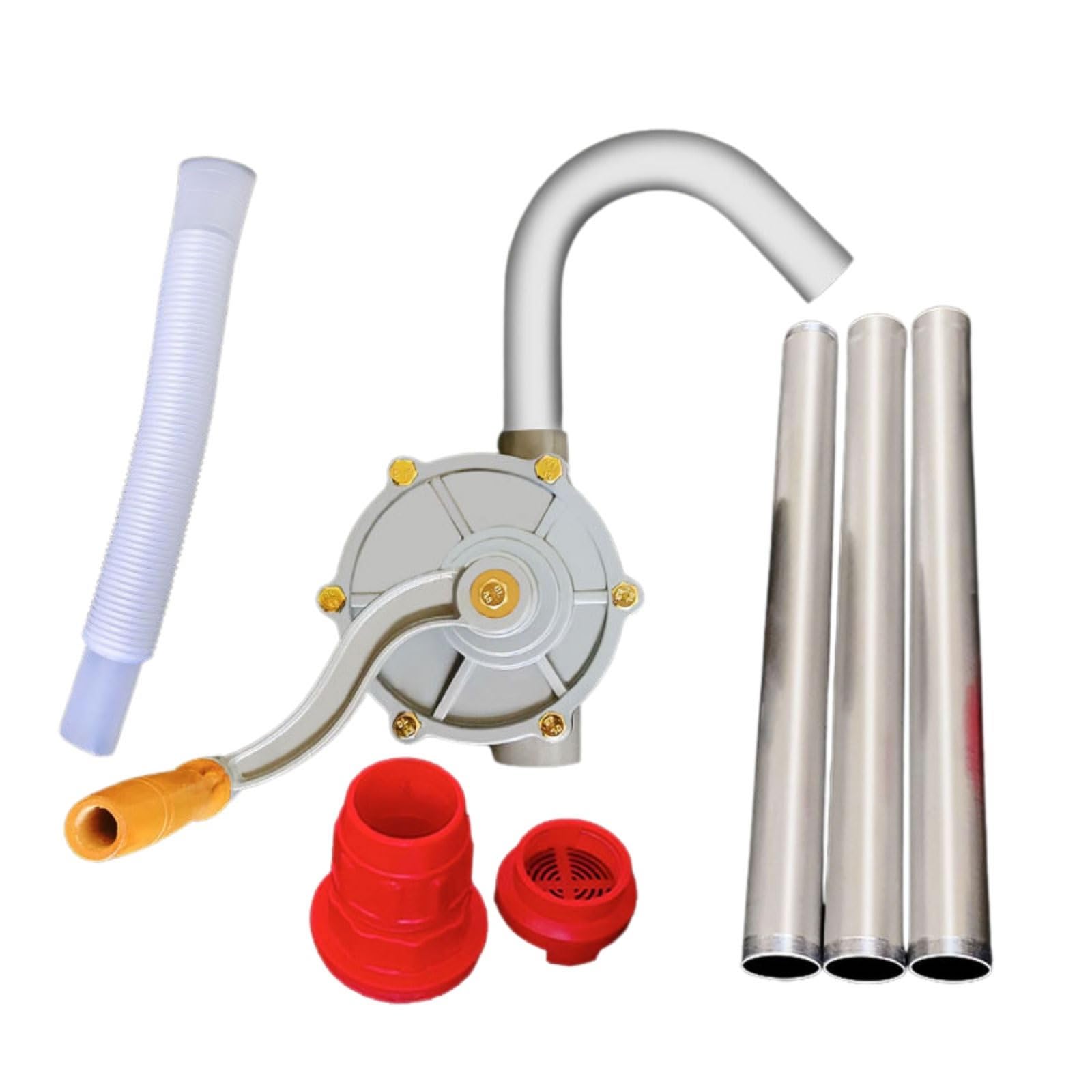 【送料無料】Archnote ドラム缶 ポンプ 吸い上げポンプ 灯油 オイル 石油 給油 手動 26L 70回転