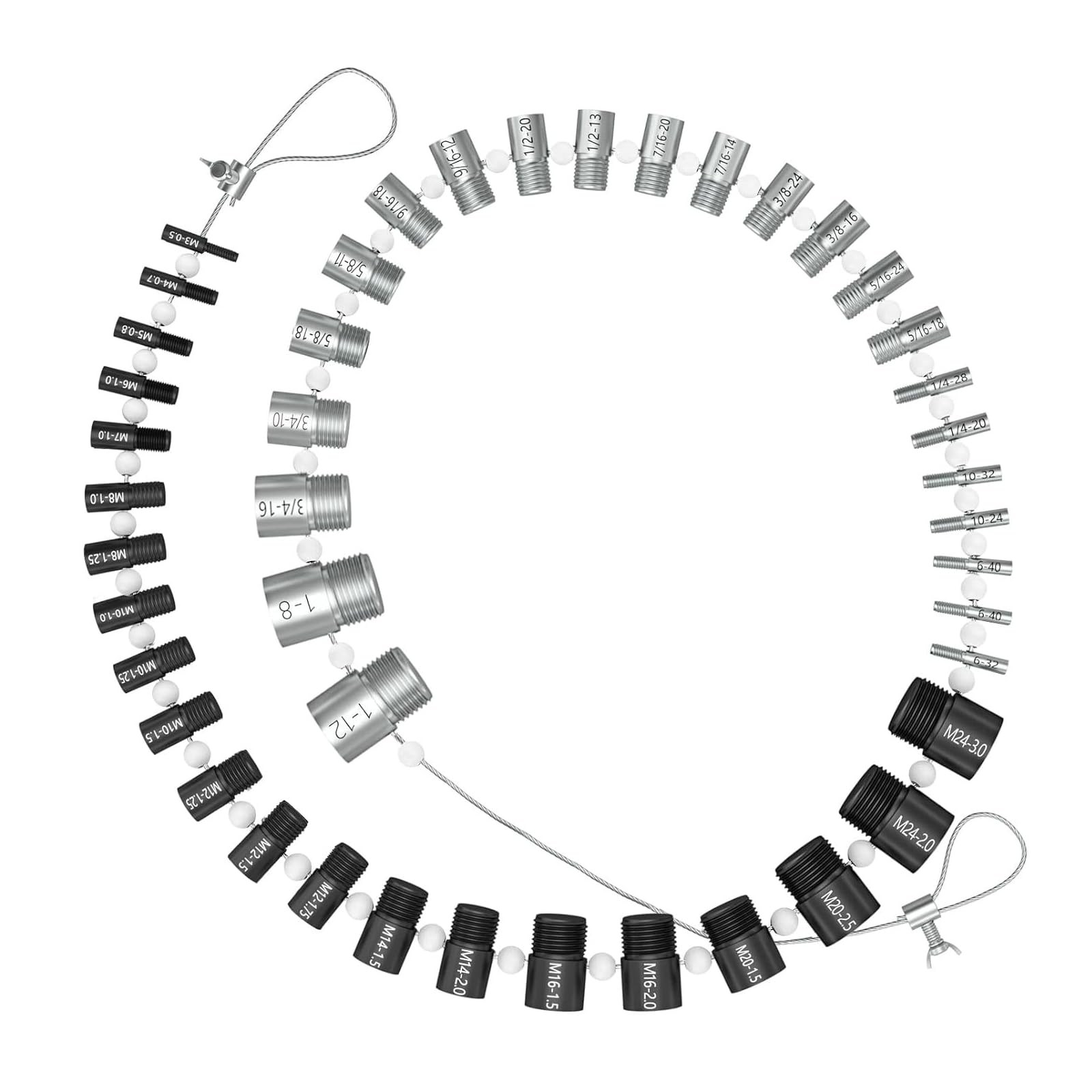 【送料無料】TOMMYFIELD ネジ サイズ ナット ボルト ねじ検出器 ねじ山チェッカー ナットチェッカー [..