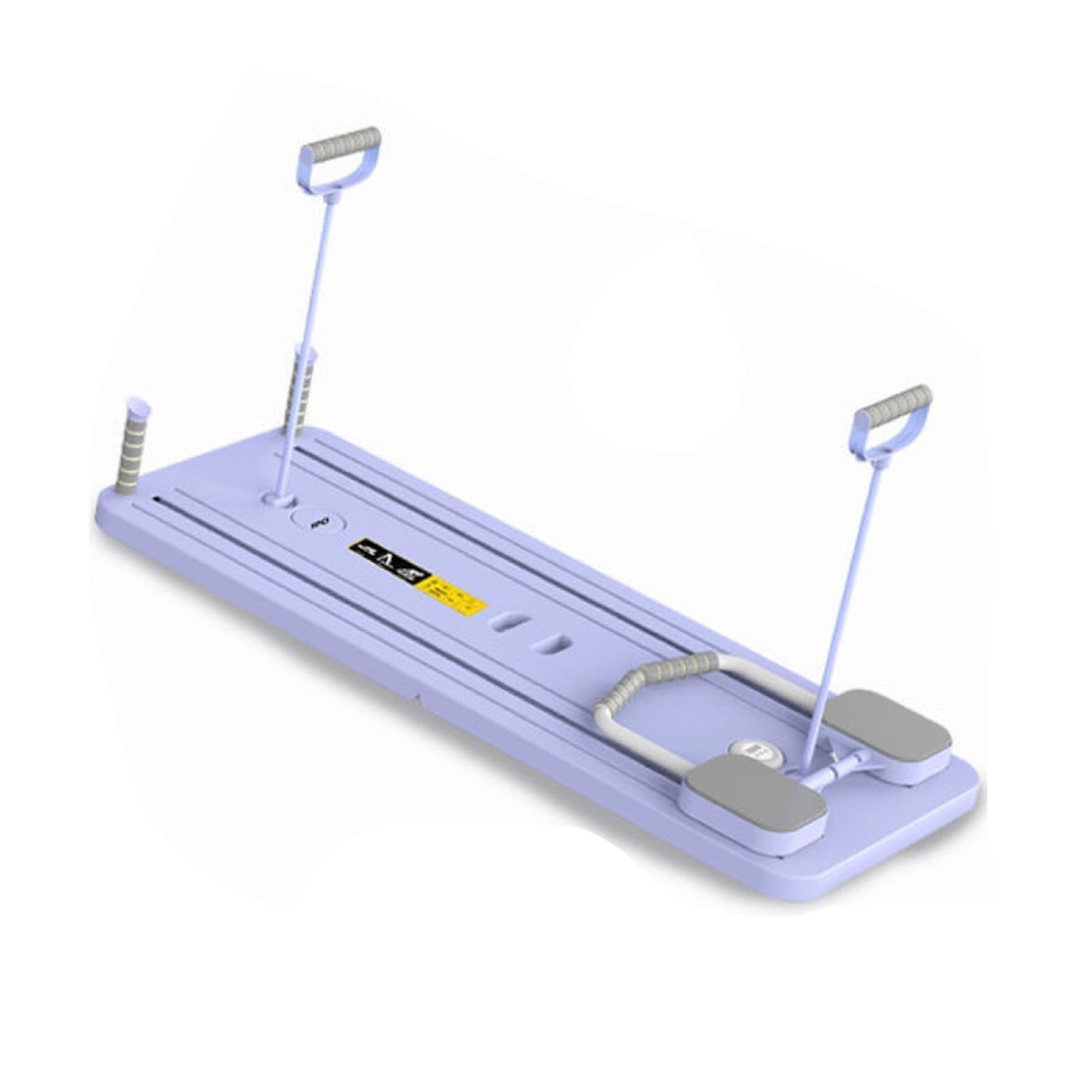 【送料無料】VARMHUS 腹筋ローラー 膝マット付き ピラティスボディマシン 筋力トレーニング器具 アブホイール 静音 高耐久性 腹筋 トレーニング器具 エクササイズローラー ストレッチ ダイエット器具 家庭用ピラティスボディマシン 41cm*106cm 色：パープル