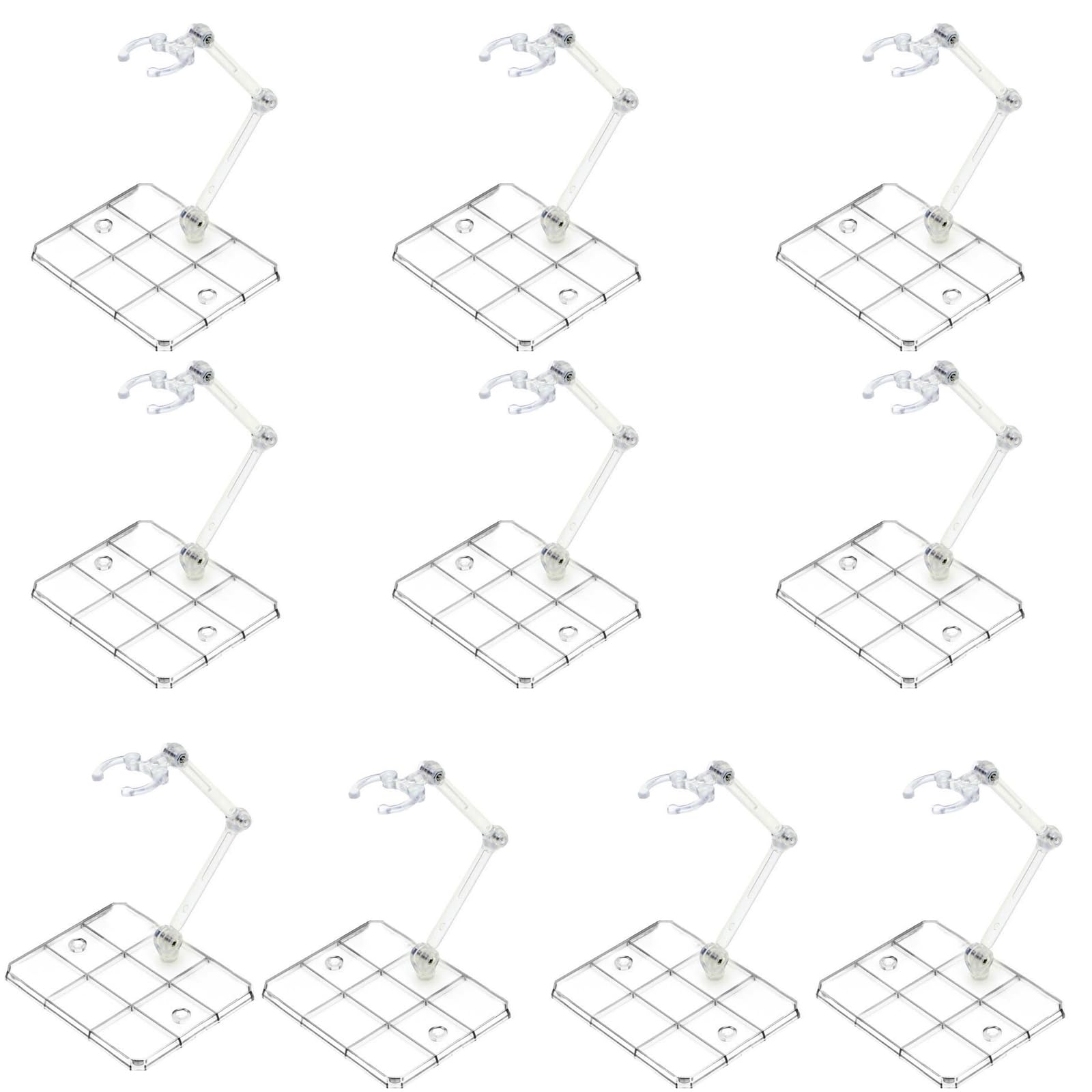 【送料無料】YIBOOOM 汎用 フィギュア スタンド プラモデル 3mm軸 1/144 プラモデル 互換 フィギュア ..