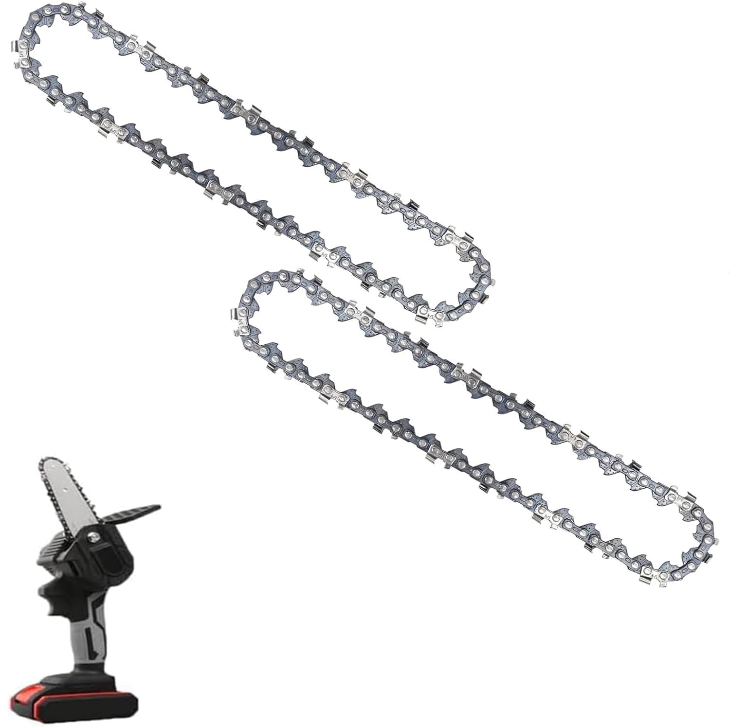 【送料無料】YIBOOOM チェーンソー 替刃ミニチェーンソー 6インチ チェンソー替え刃 チェーン 充電式チ..