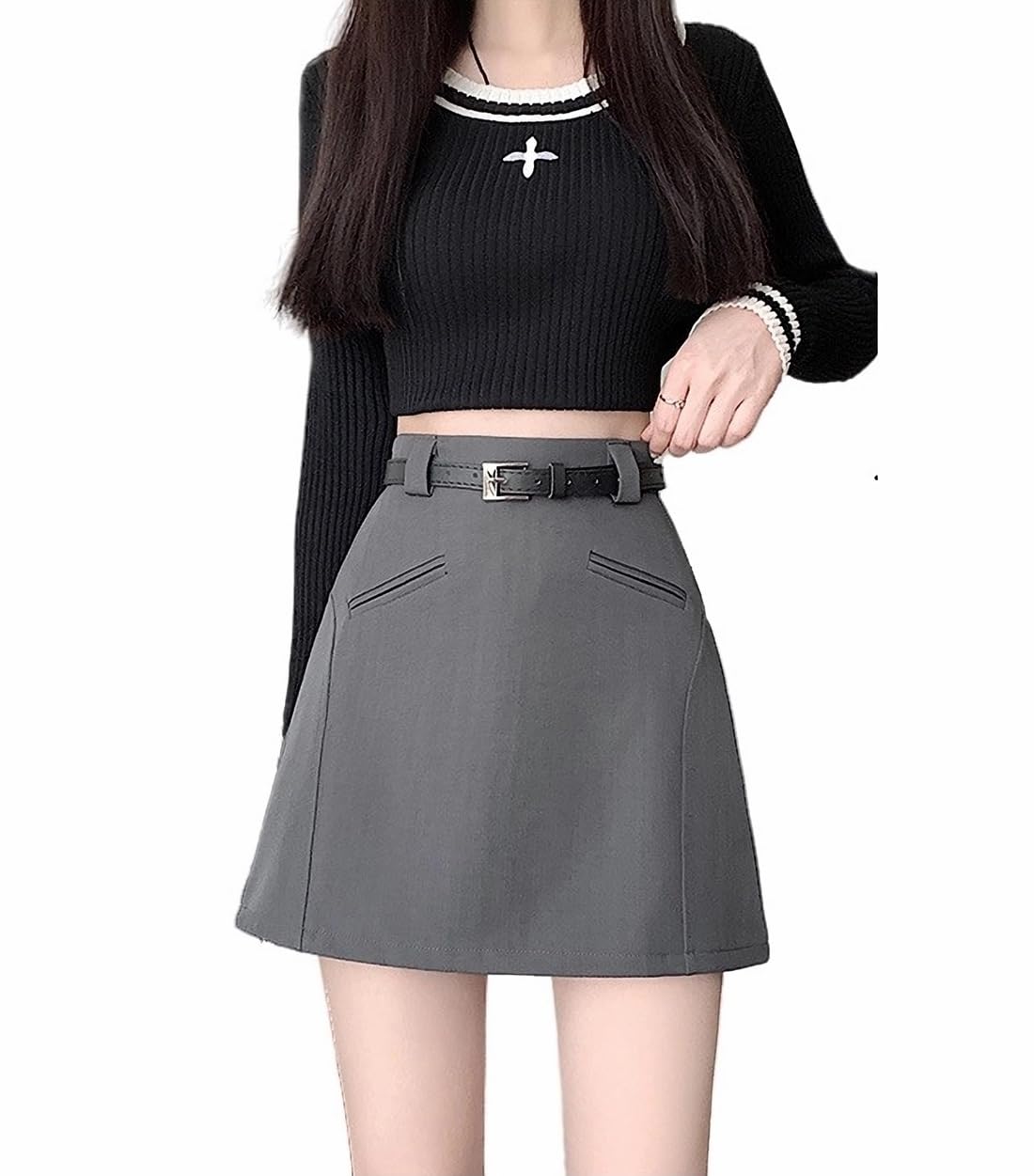 【送料無料】[House Yayoi] スーツスカート スカート 春 夏 通勤 通学 ビジネス ミニ ...