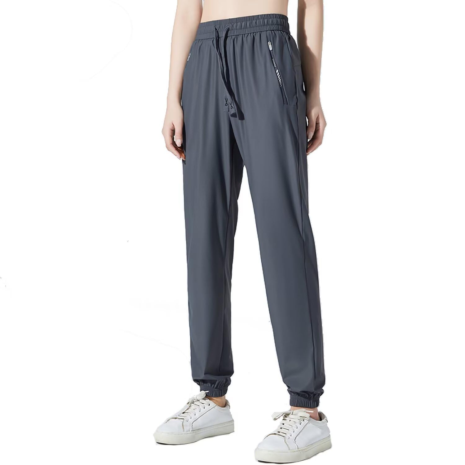 【送料無料】[FLYGAGA] ズボンレディース 冷感パンツ アイスシルクパンツ ストレッ 涼しい スラックス..