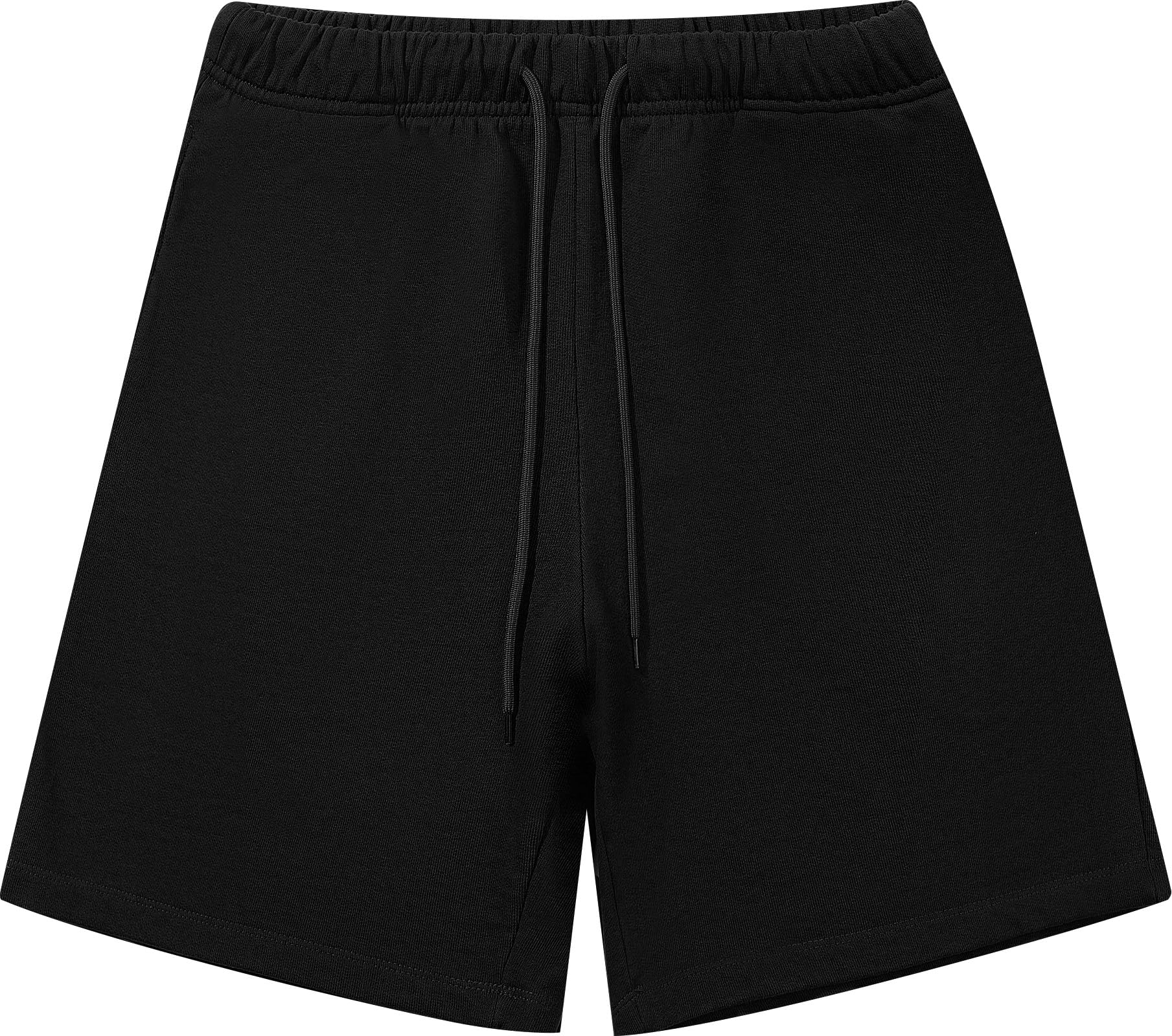 【送料無料】[TickElf] ハーフパンツ ショートパンツ メンズ 半パンツ 五分 無地 調整紐 14.1オンス 大..